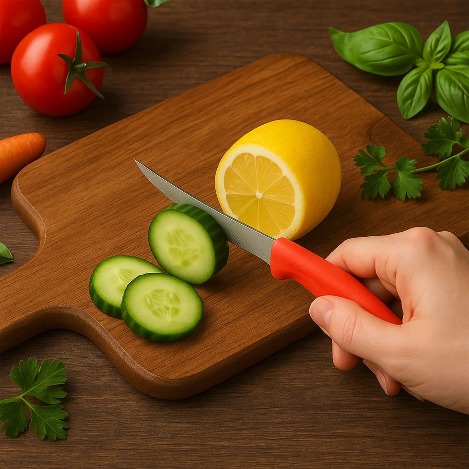 Supermom Stainless Steel Lemon Knife, Chhari (10 Pc / Set) - Image 4