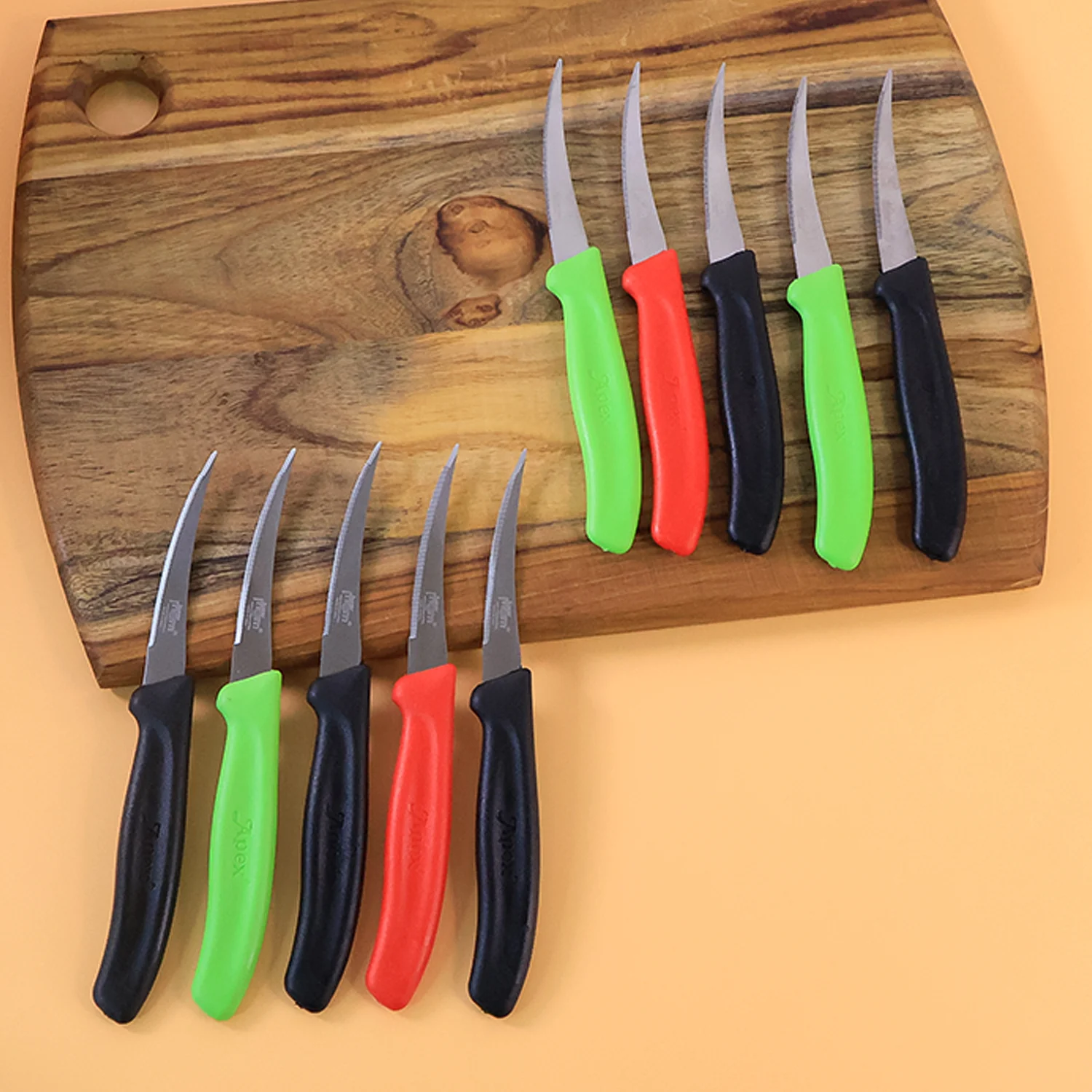 Supermom Stainless Steel Lemon Knife, Chhari (10 Pc / Set) - Image 7