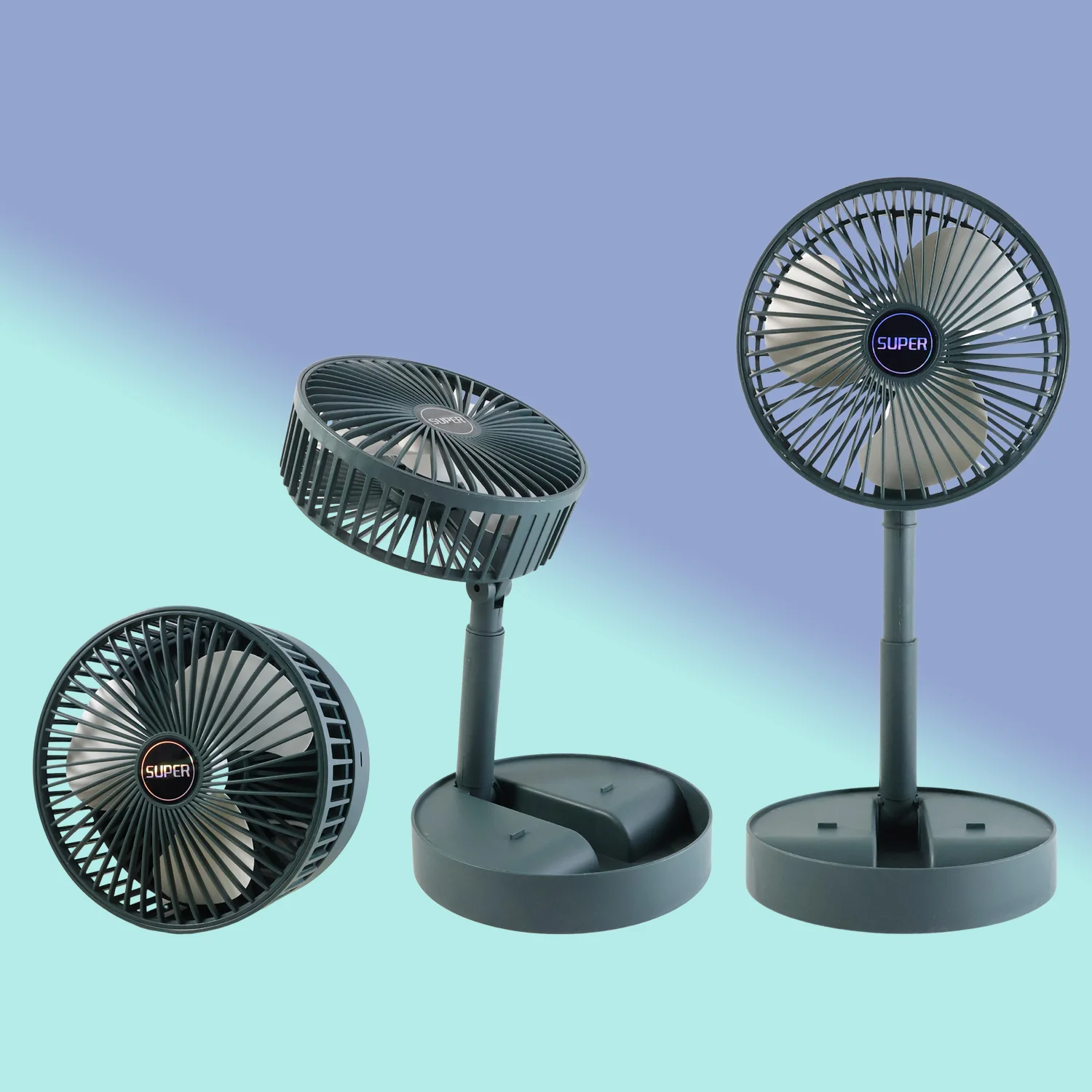 Super Multi-Function Folding Fan (1 Pc) - Image 7