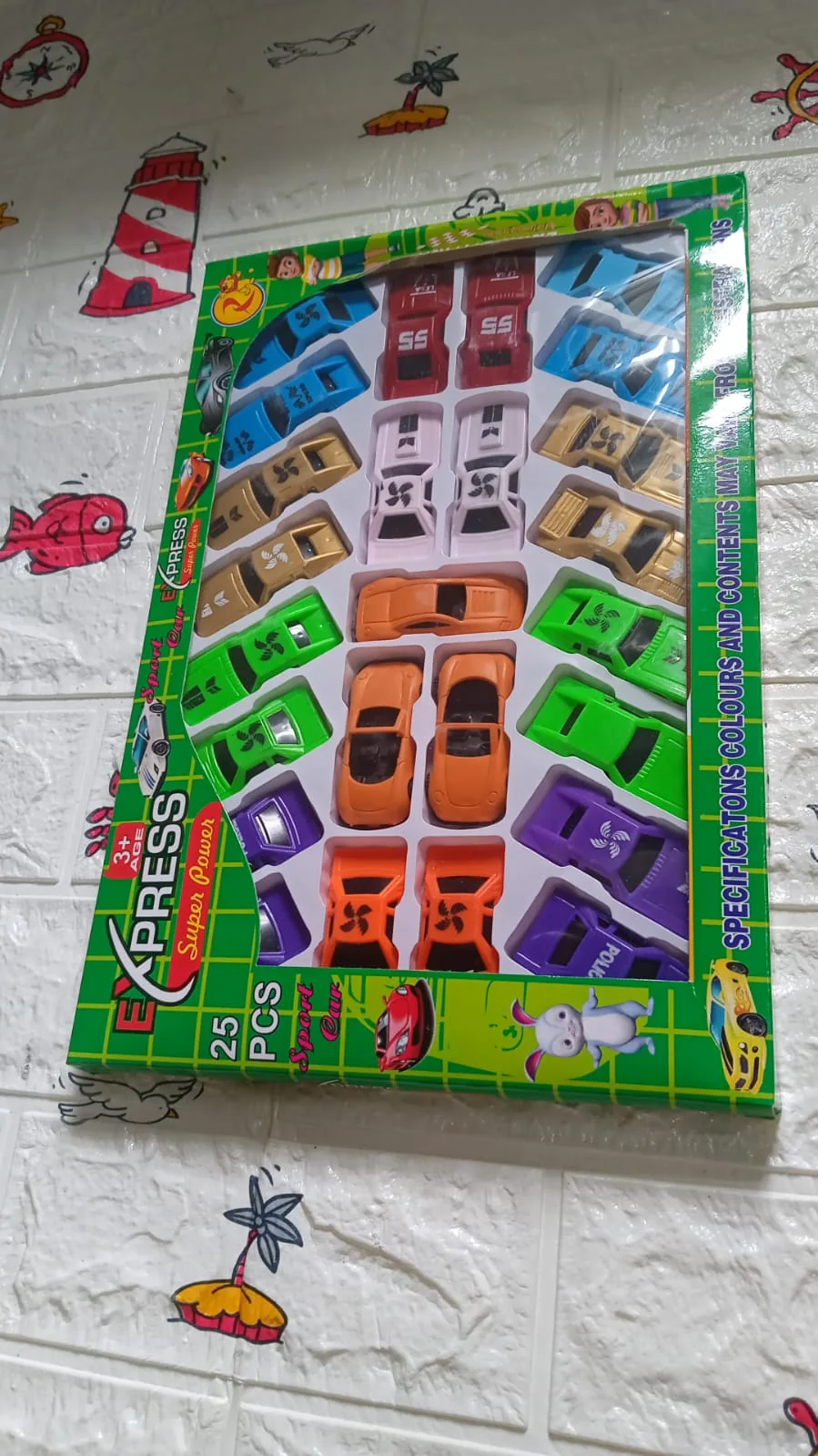 Super Racer Power Car Set (Set of 25Pcs) - Image 7