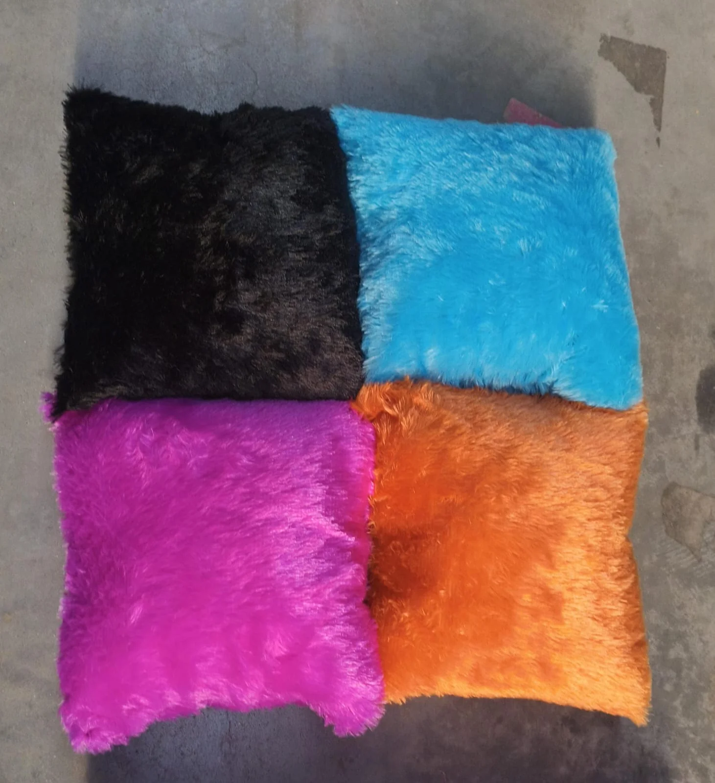Super Soft Fluffy Cushion Pillow (1 Pc, Mix Color) - Image 10