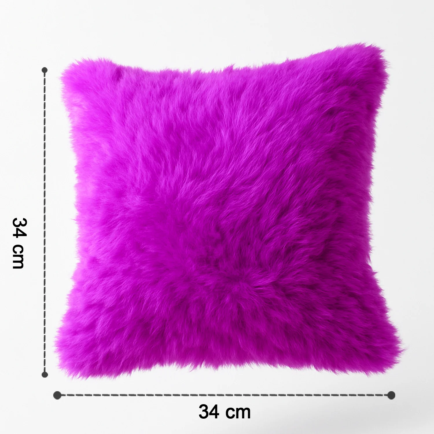 Super Soft Fluffy Cushion Pillow (1 Pc, Mix Color) - Image 7