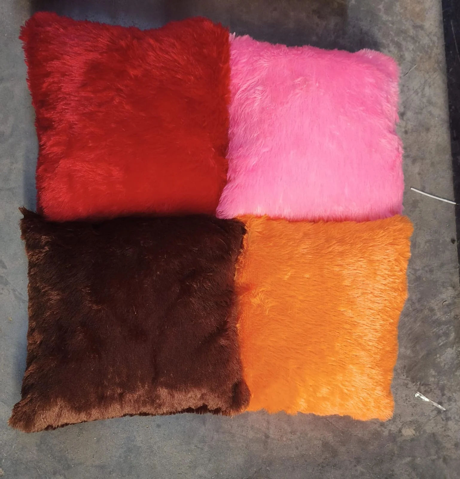 Super Soft Fluffy Cushion Pillow (1 Pc, Mix Color) - Image 9