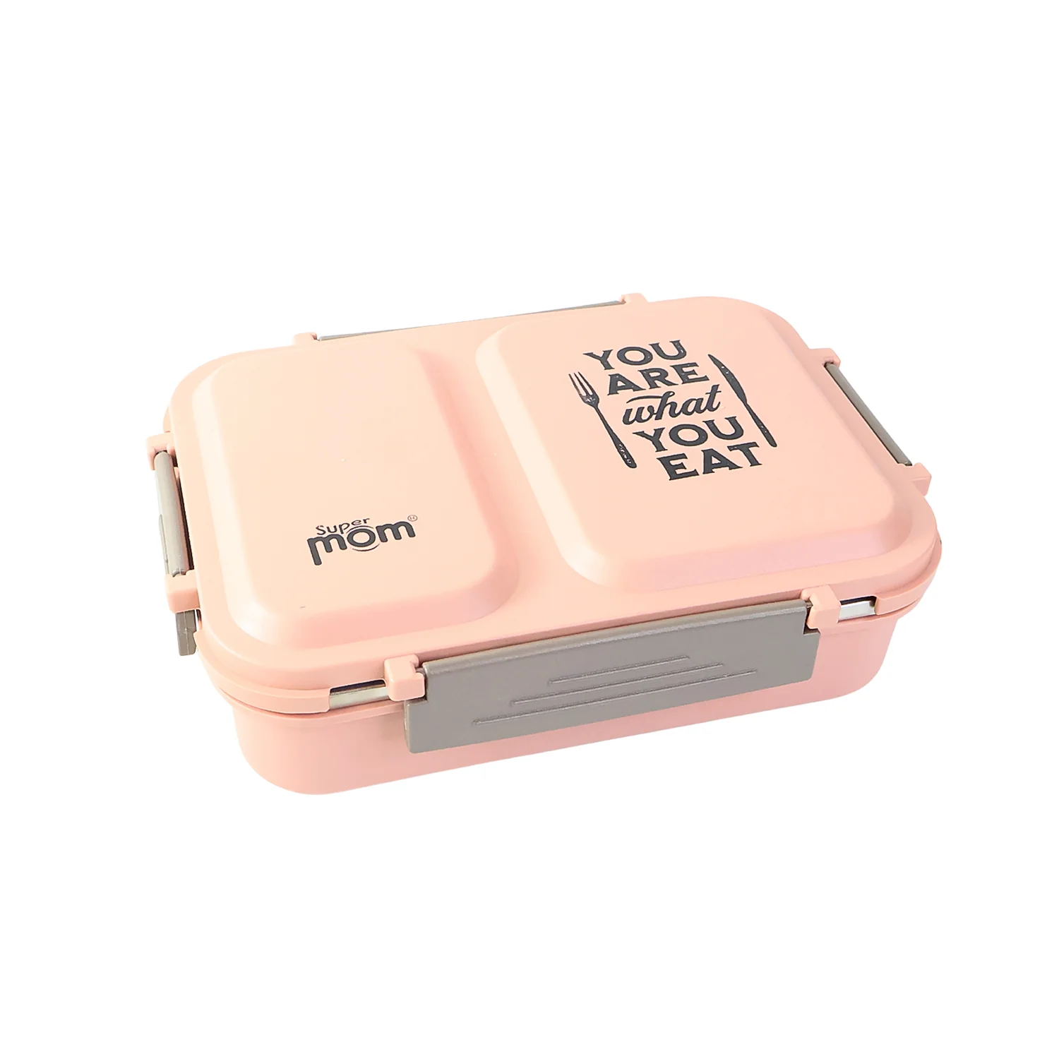 Supermom 2 Partition Stainless Steel Lunch Box - Image 5