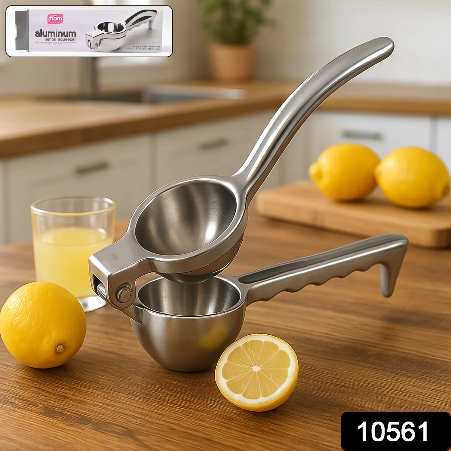 Supermom Aluminum Lemon Squeezer (1 Pc) - Image 2
