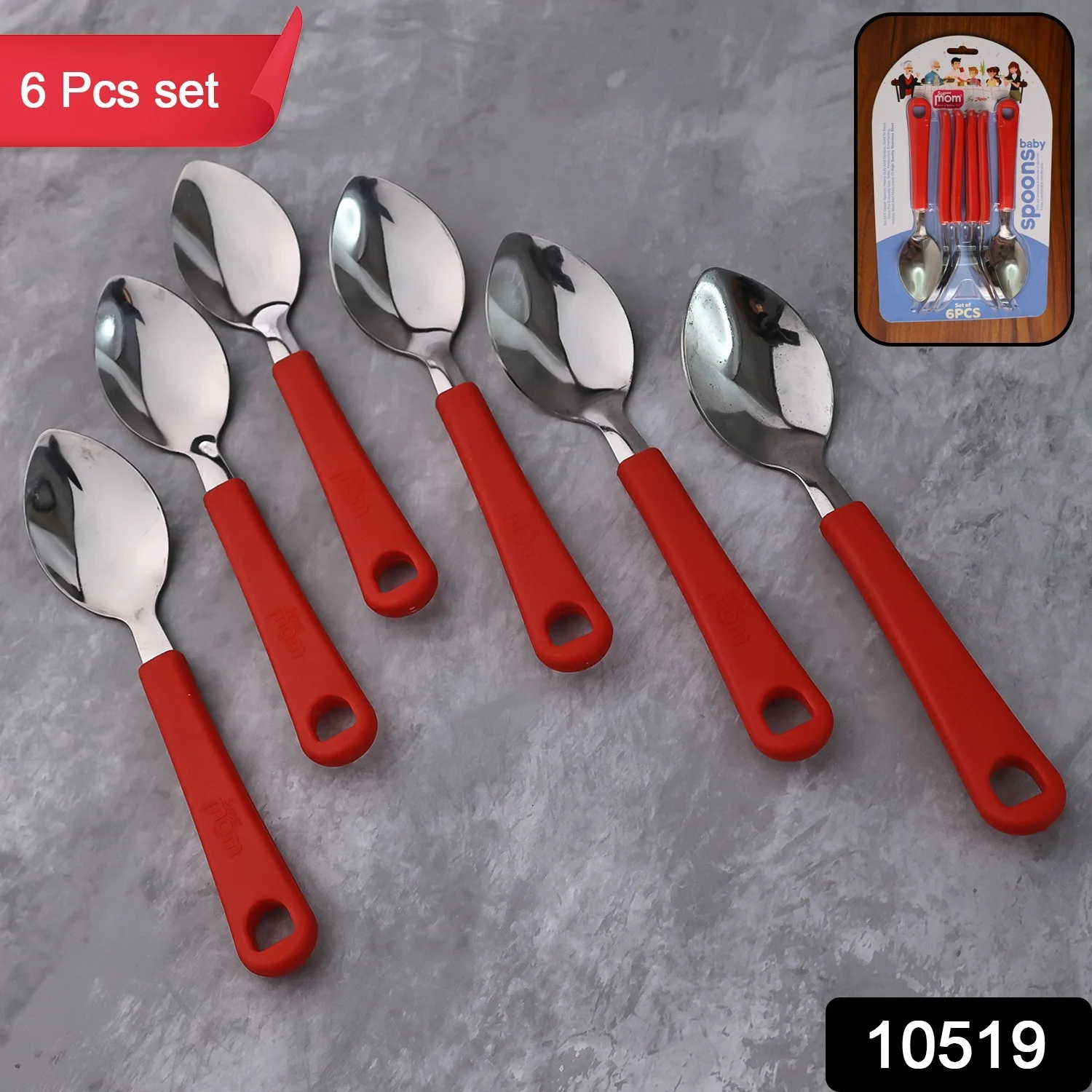 Supermom Baby Feeding Spoon (6 Pc Set) - Image 2