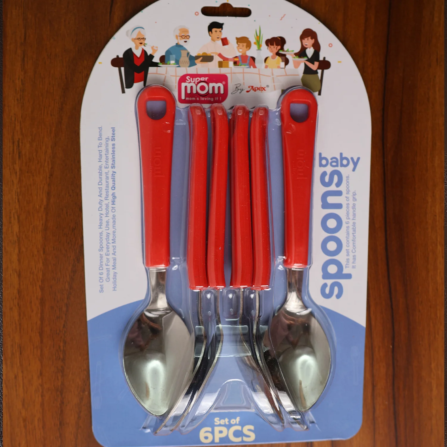 Supermom Baby Feeding Spoon (6 Pc Set) - Image 8