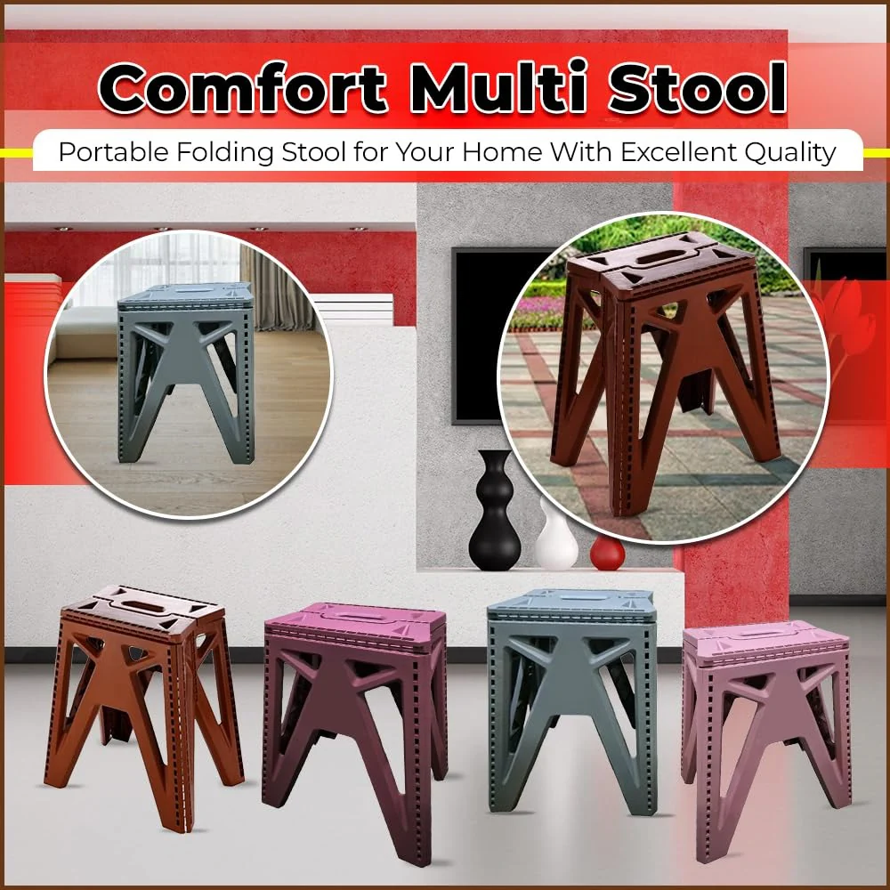 Supermom Comfort Multi-Purpose Folding Stool (18 Inch) - Image 3