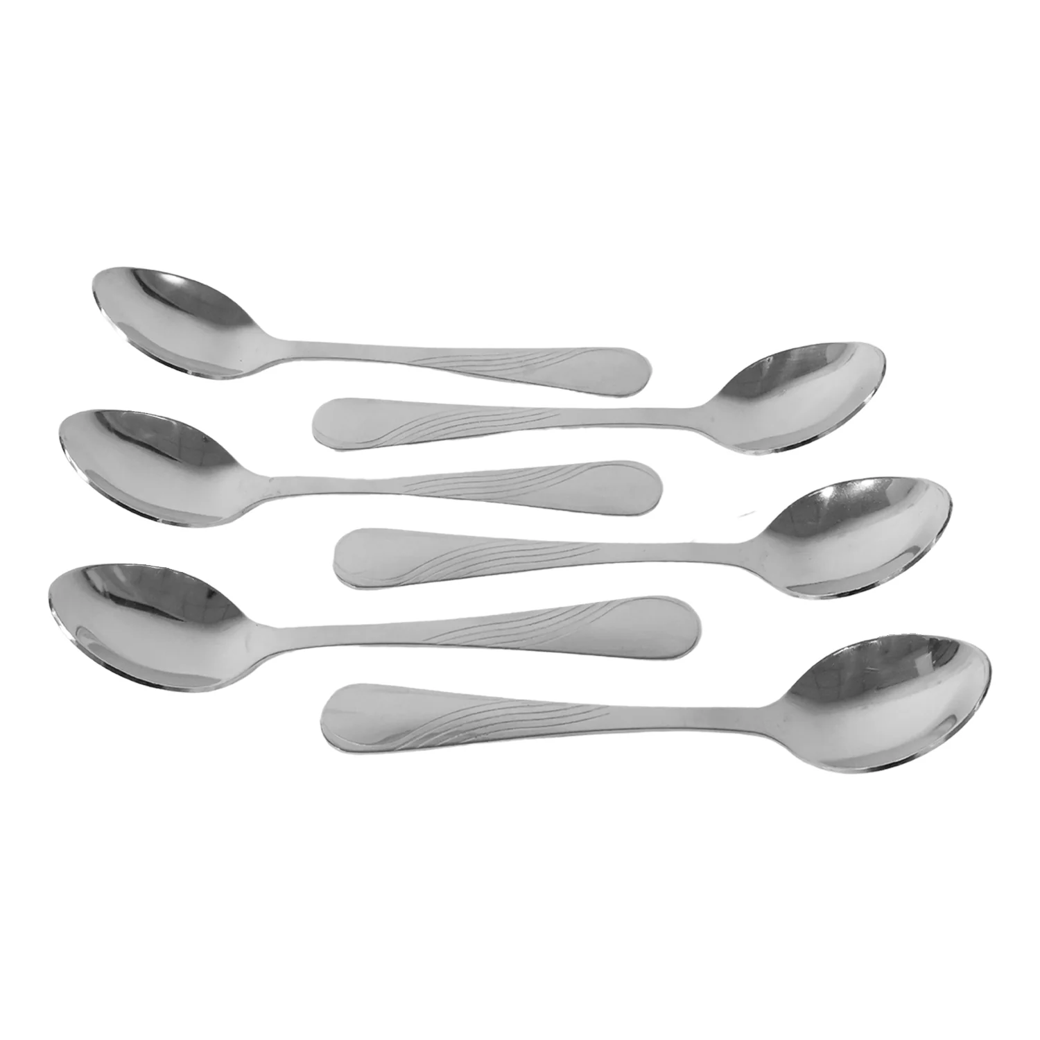 Supermom Diamond Stainless Steel Dining Spoon (6 Pc / Set) - Image 5