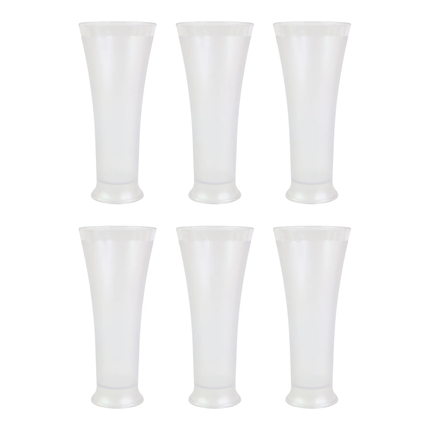 Supermom Plastic Faluda Matt Glass Set (300ML / 6 Pc) - Image 5