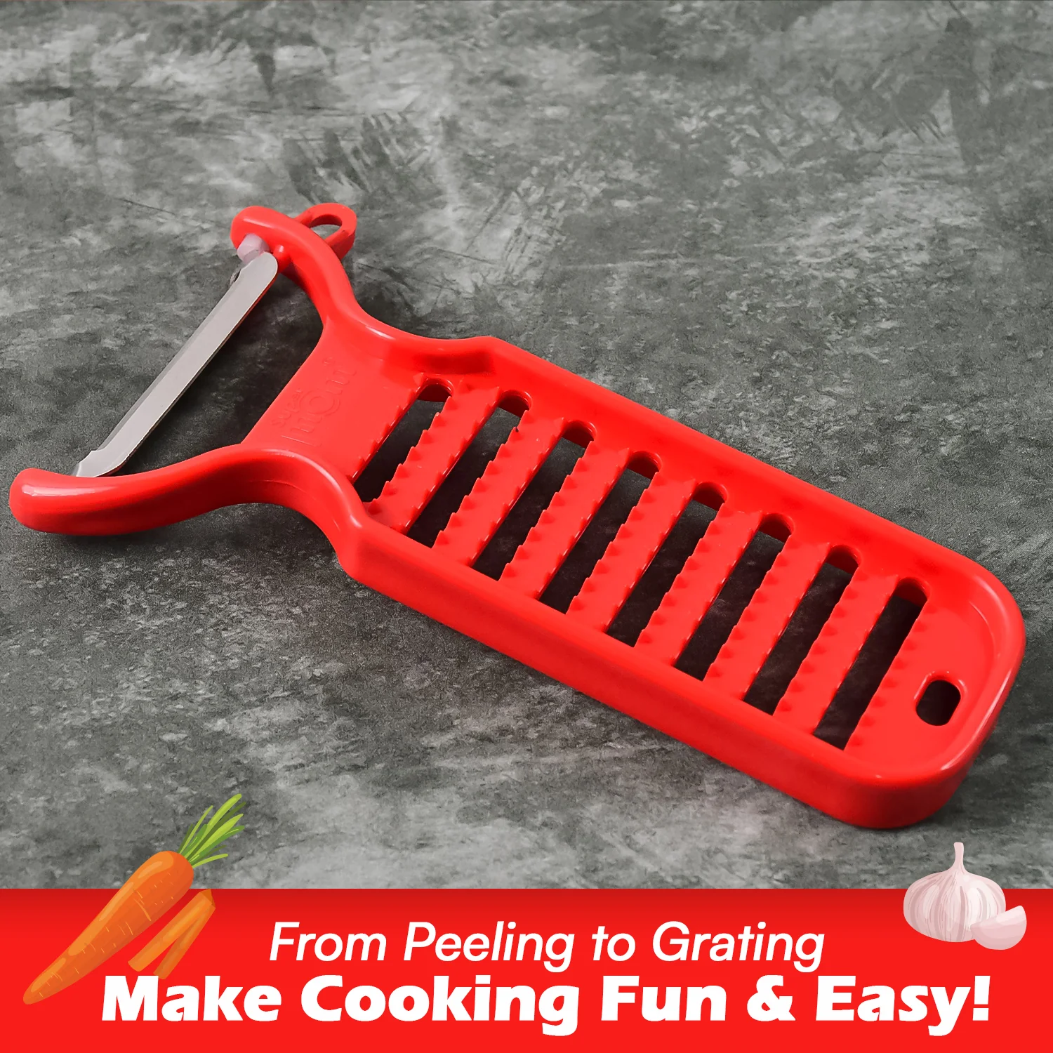 Supermom Ginger Grater and Peeler (1 Pc) - Image 4