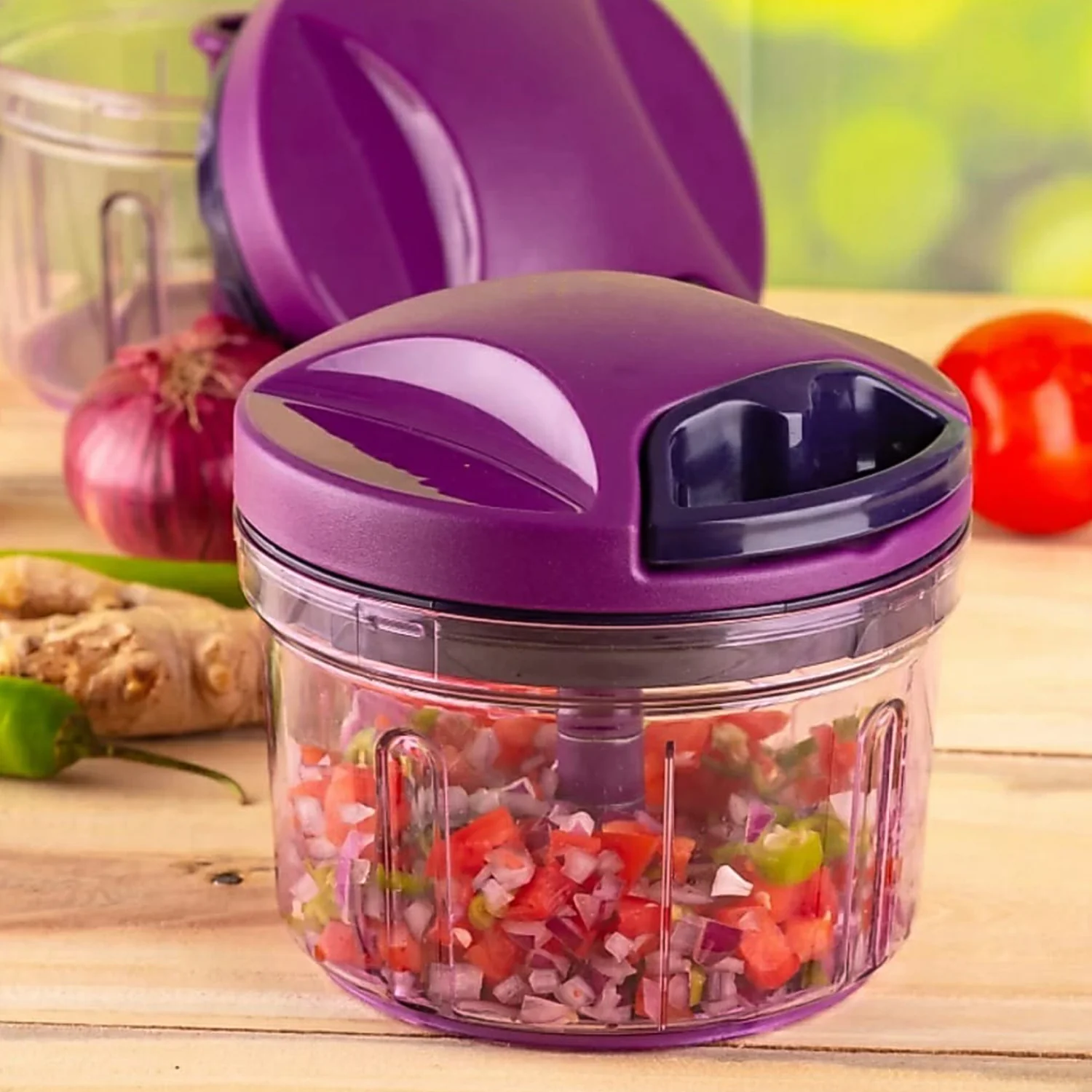 Supermom Handy Vegetable Chopper 750 ml - (1 pc) - Image 4