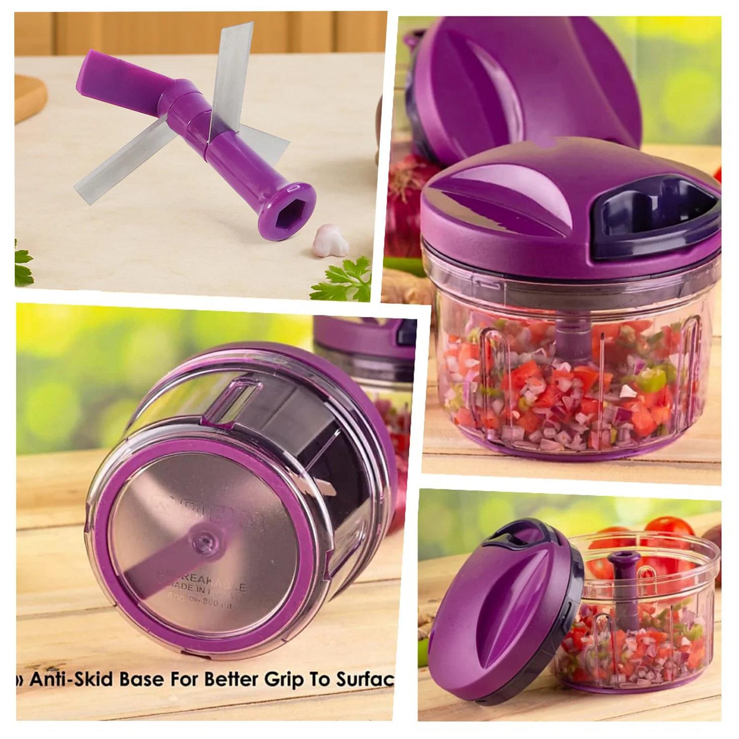 Supermom Handy Vegetable Chopper 750 ml - (1 pc) - Image 6