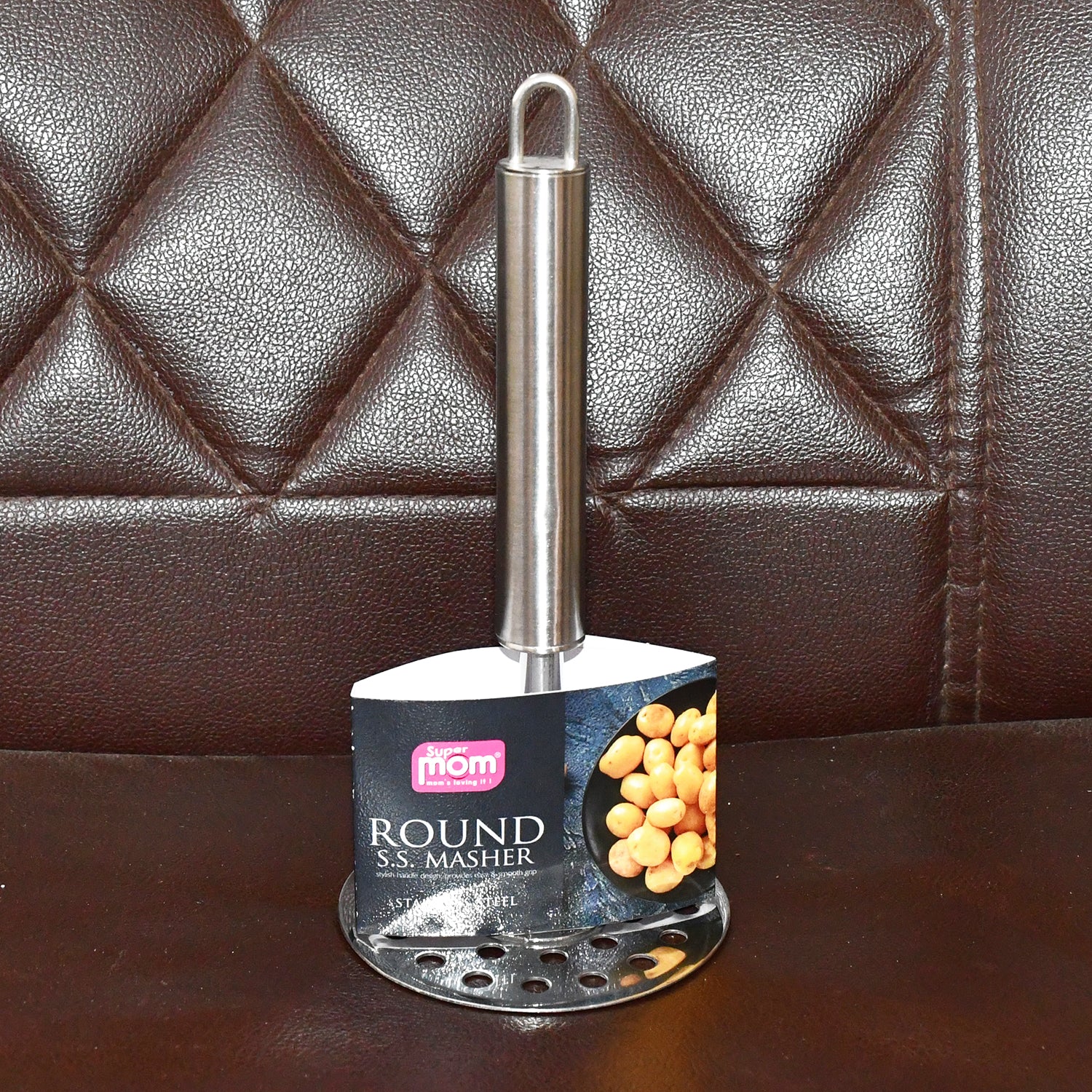 Supermom Heavy Duty Stainless Steel Potato Masher (1 Pc) - Image 7