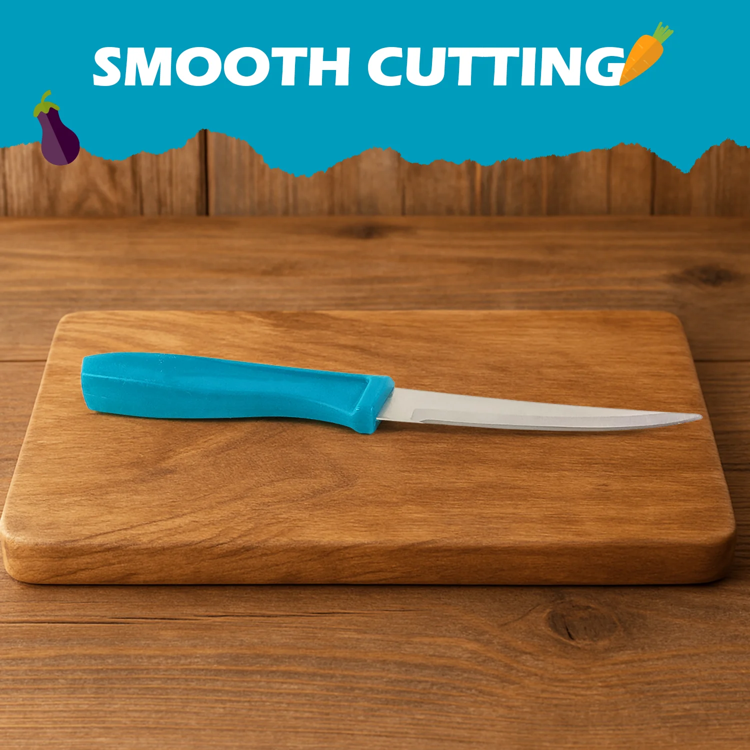 Supermom High-Quality Stainless Steel Vegetable Knife, Chhari  (1 Pc) - Image 4