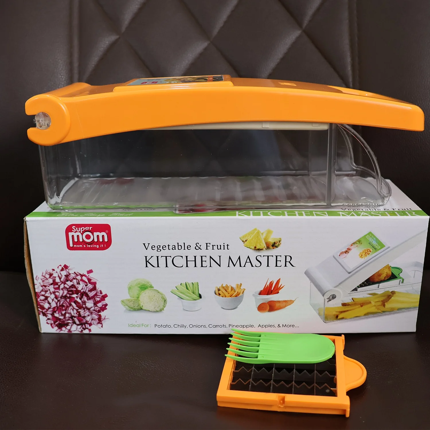 Supermom Kitchen Master Vegetable & Fruit Chopper (1 Pc) - Image 7