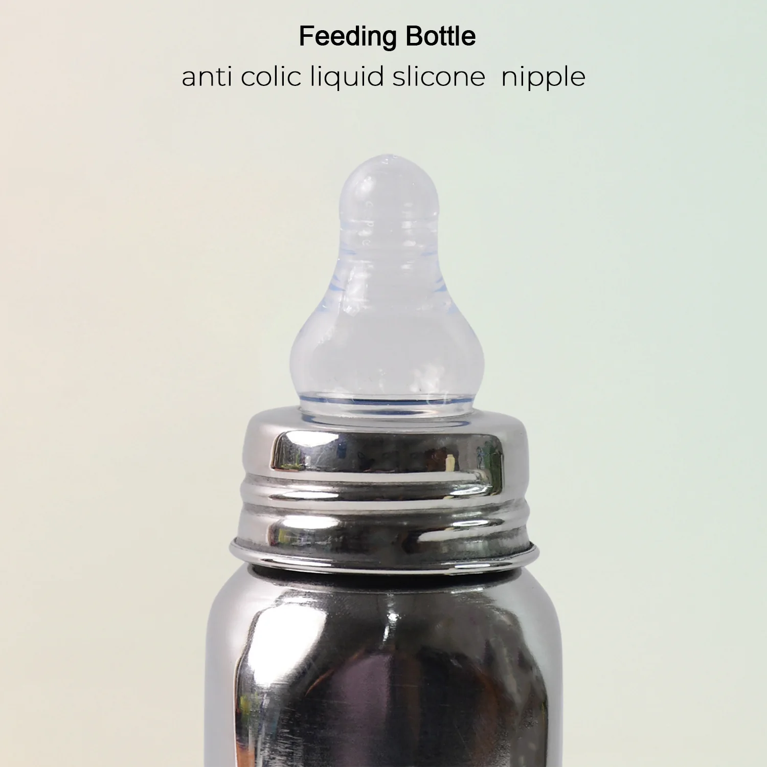 Supermom Lion Stainless Steel Feeding Bottle – 250ml - Image 3