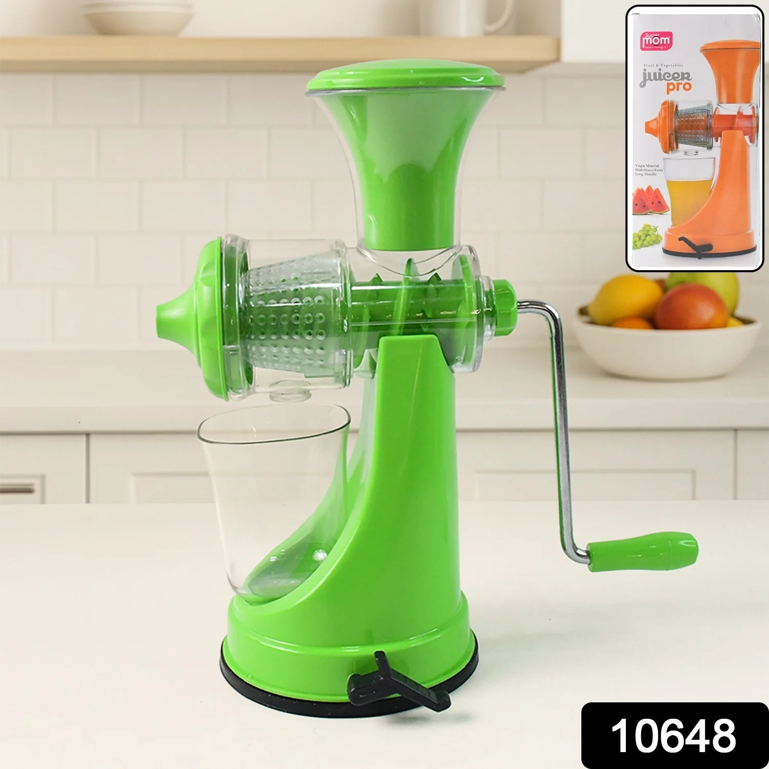 Supermom Manual Hand Press Fruit & Vegetable Juicer Pro - Image 2