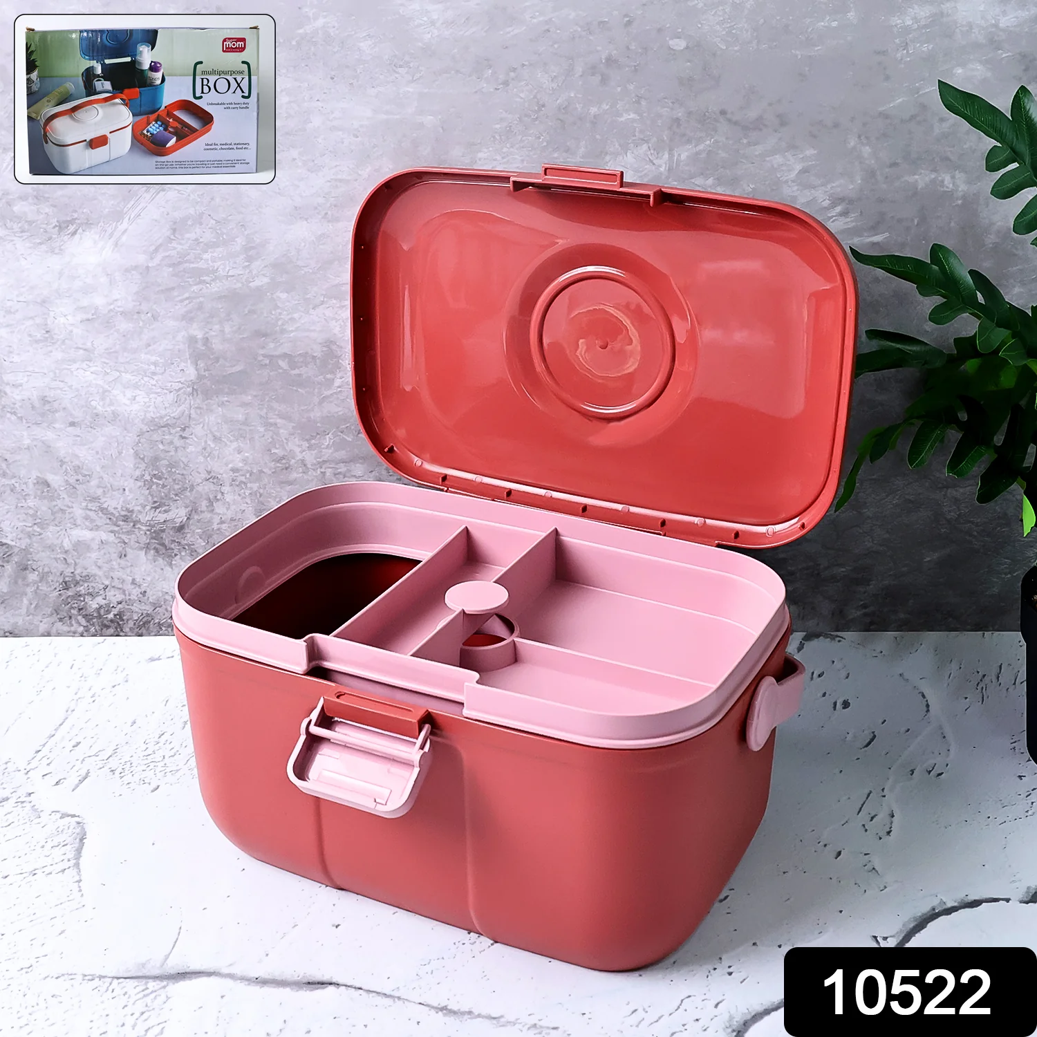 Supermom Multipurpose Storage Box with Handle (1 Pc) - Image 2