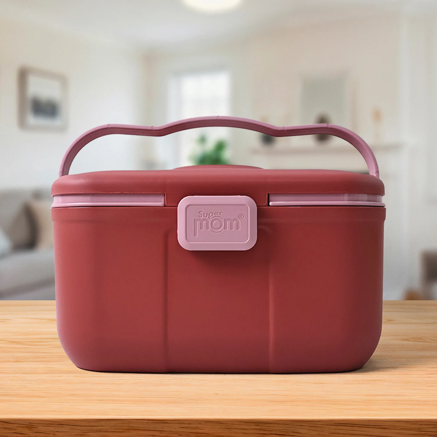 Supermom Multipurpose Storage Box with Handle (1 Pc) - Image 6