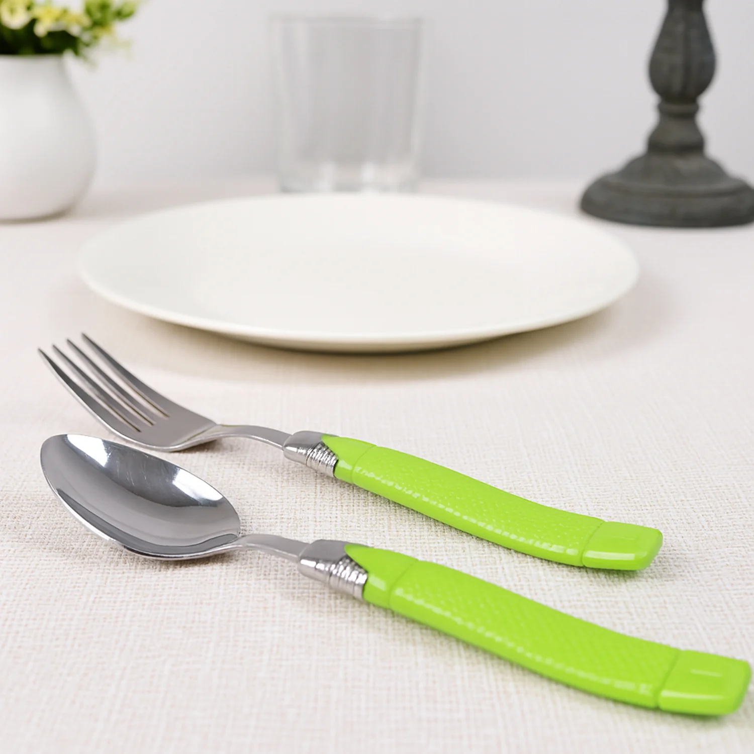 Supermom Premium Fancy Cutlery Set with Holder (24 Pc / Set) - Image 8