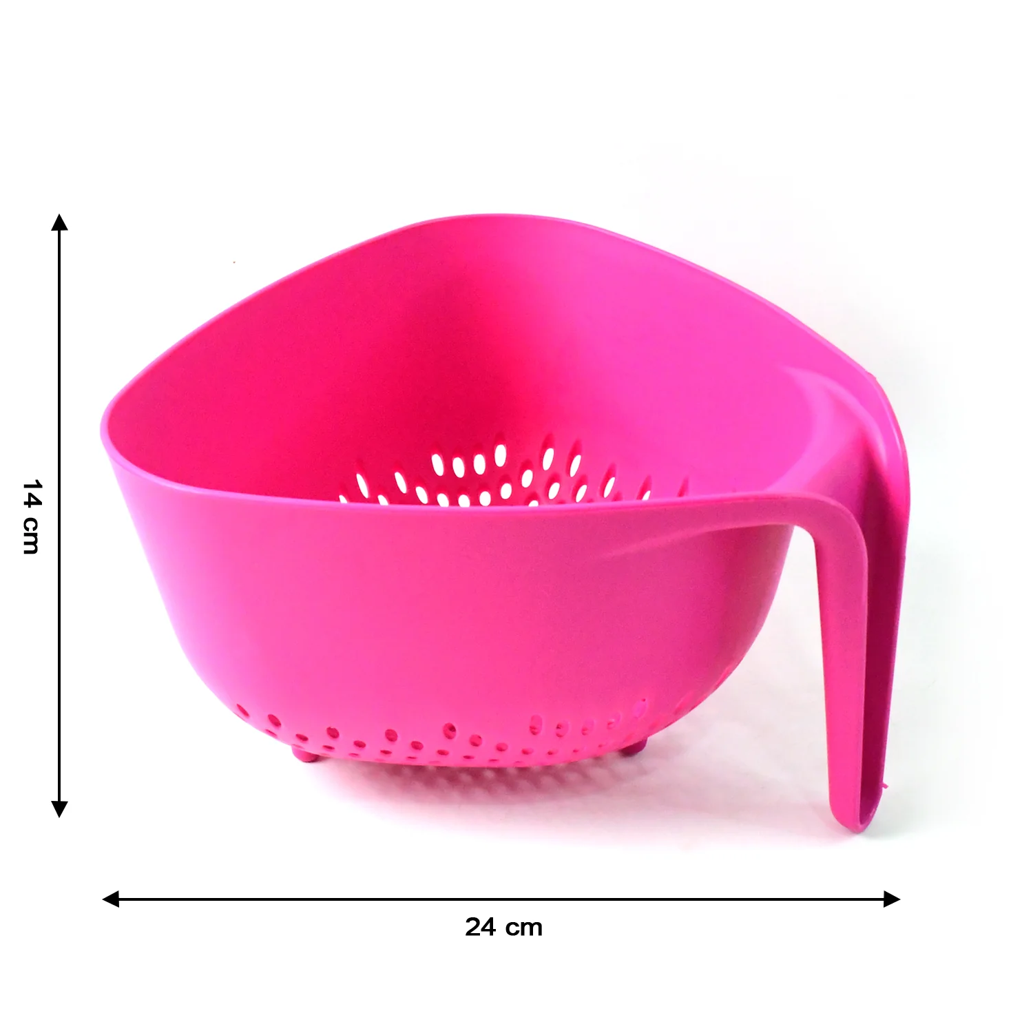 Supermom Plastic Premium Multipurpose Triangular Kitchen Colander (1 Pc) - Image 8