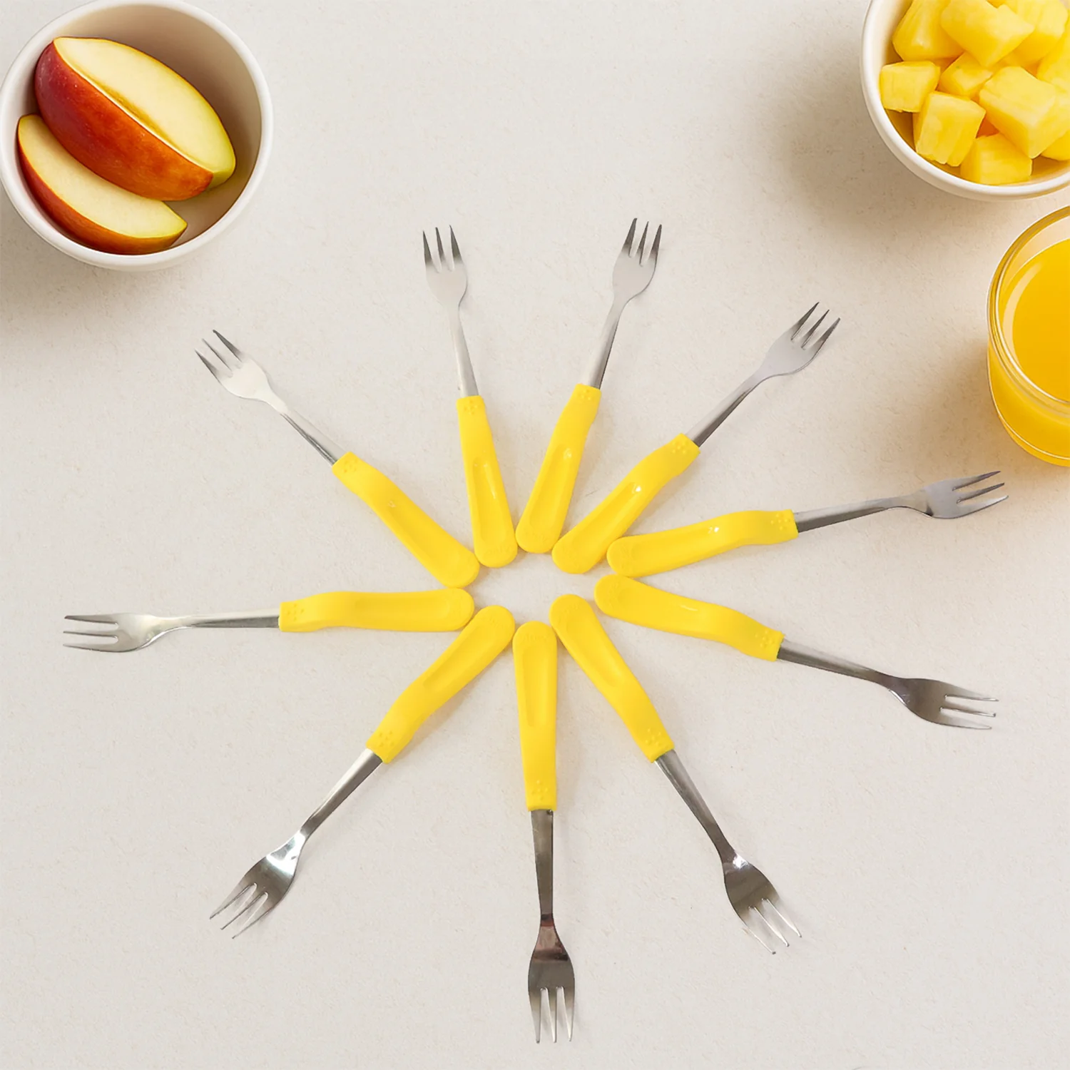 Supermom Premium Stainless Steel Big Fork (10 Pc / Set) - Image 4