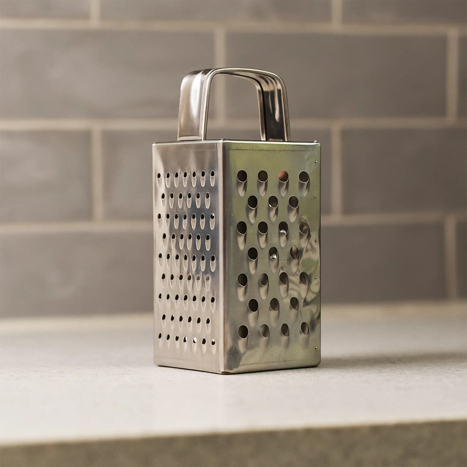 Supermom Premium 4-in-1 Stainless Steel Compact Grater and Slicer - Image 5