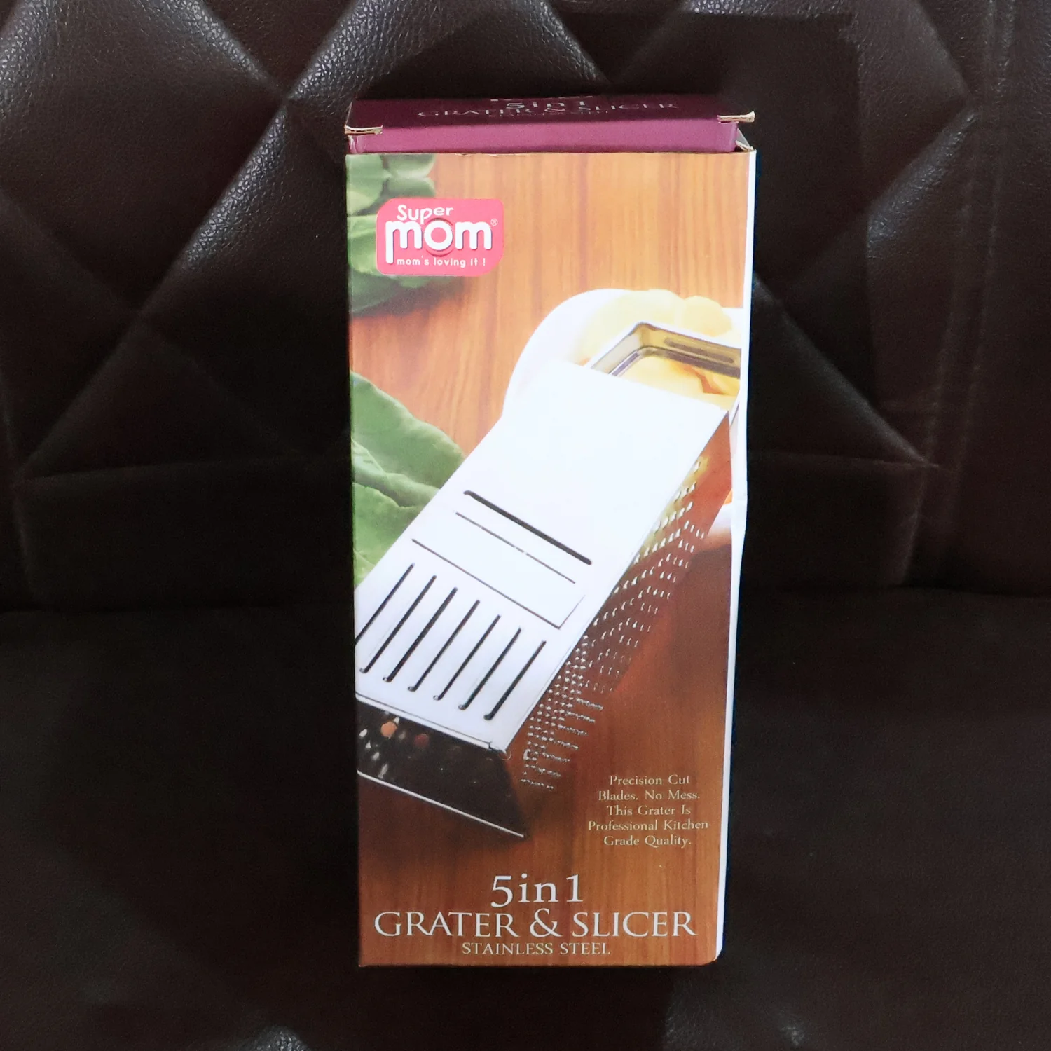 Supermom Premium 5-in-1 Stainless Steel Grater and Slicer - Image 10
