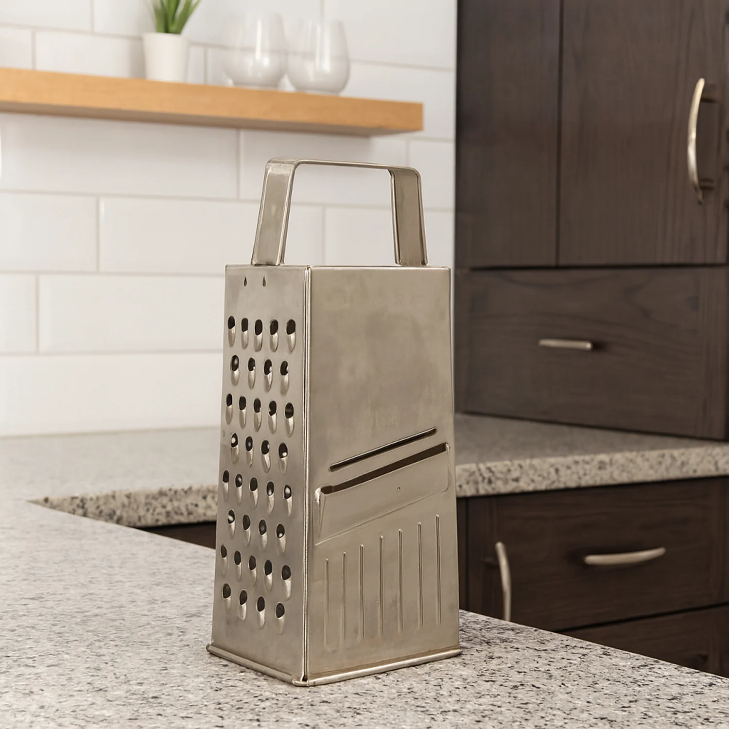 Supermom Premium 5-in-1 Stainless Steel Grater and Slicer - Image 3