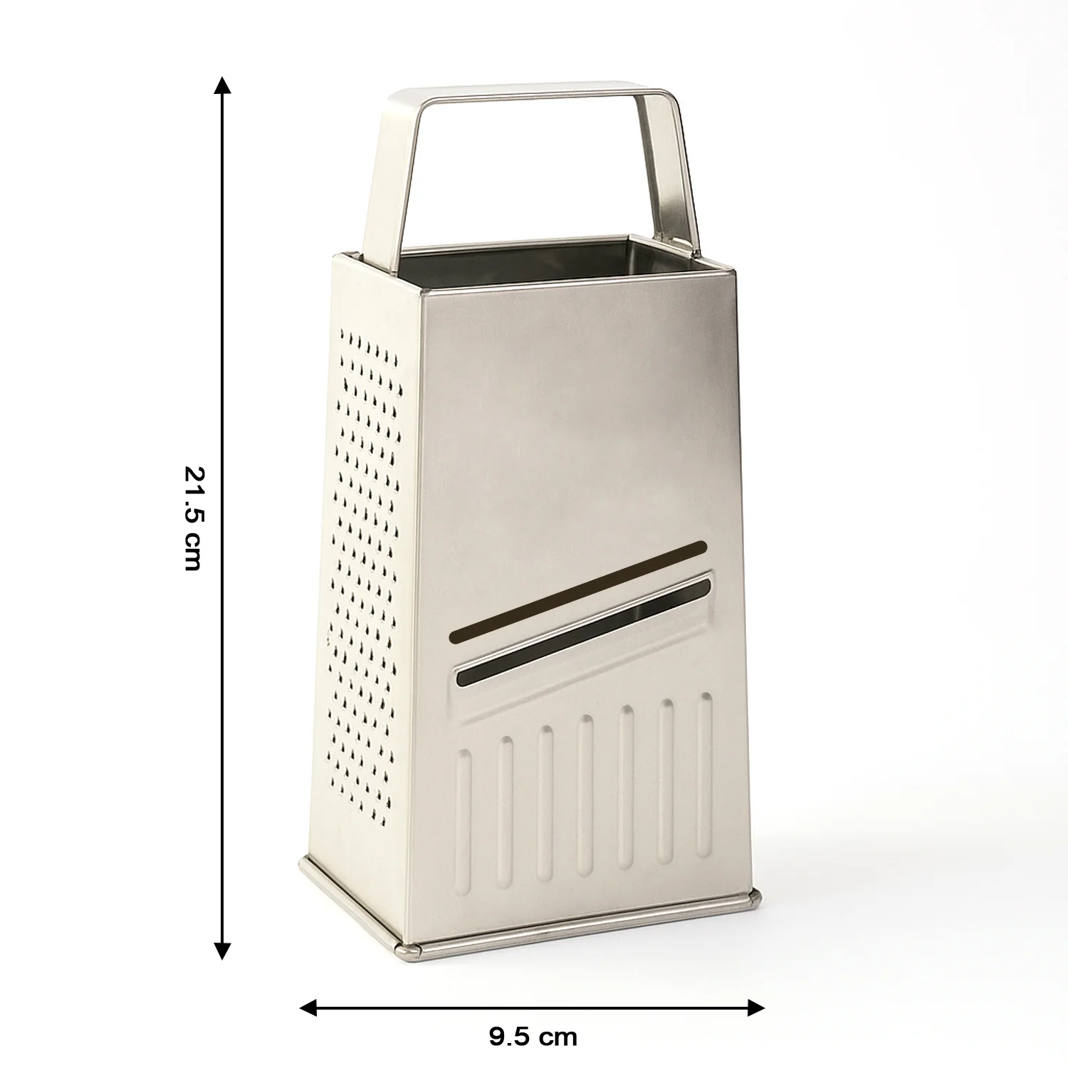 Supermom Premium 5-in-1 Stainless Steel Grater and Slicer - Image 6