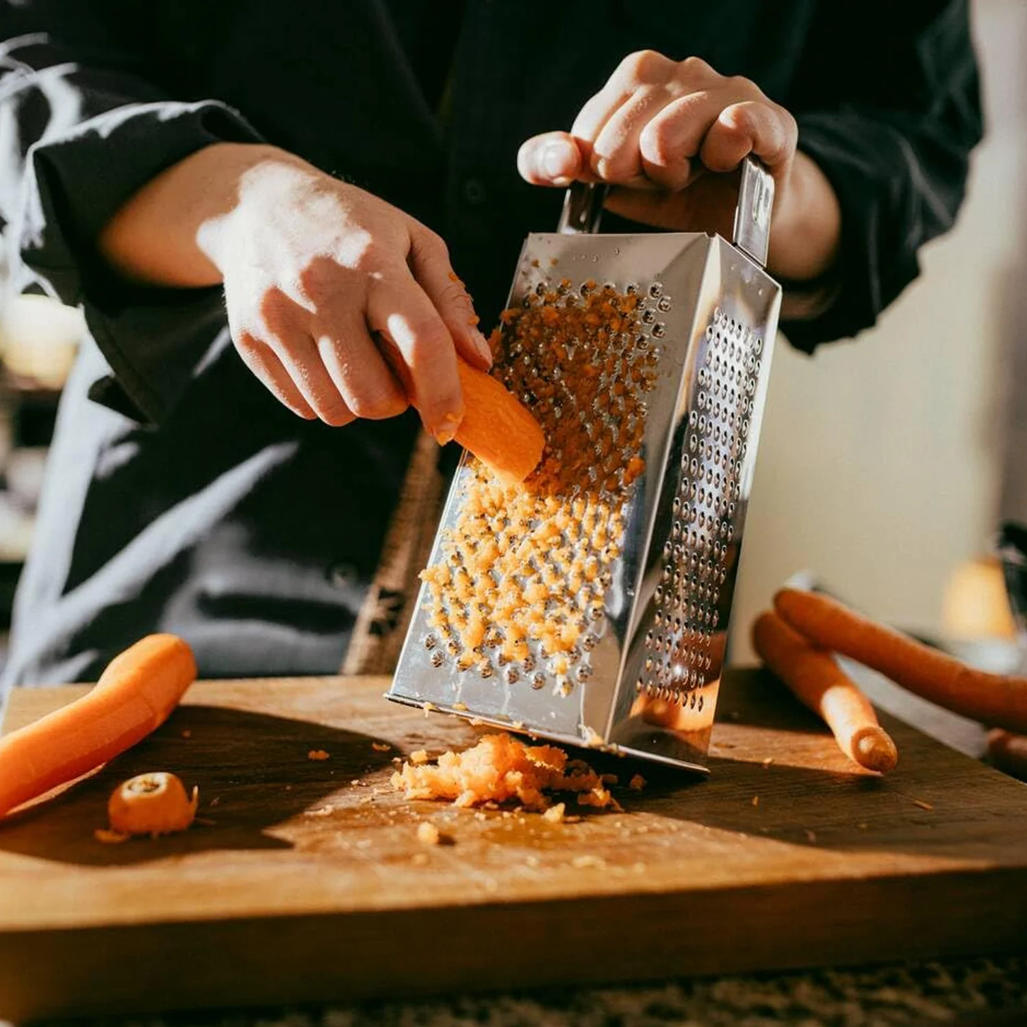 Supermom Premium 5-in-1 Stainless Steel Grater and Slicer - Image 7