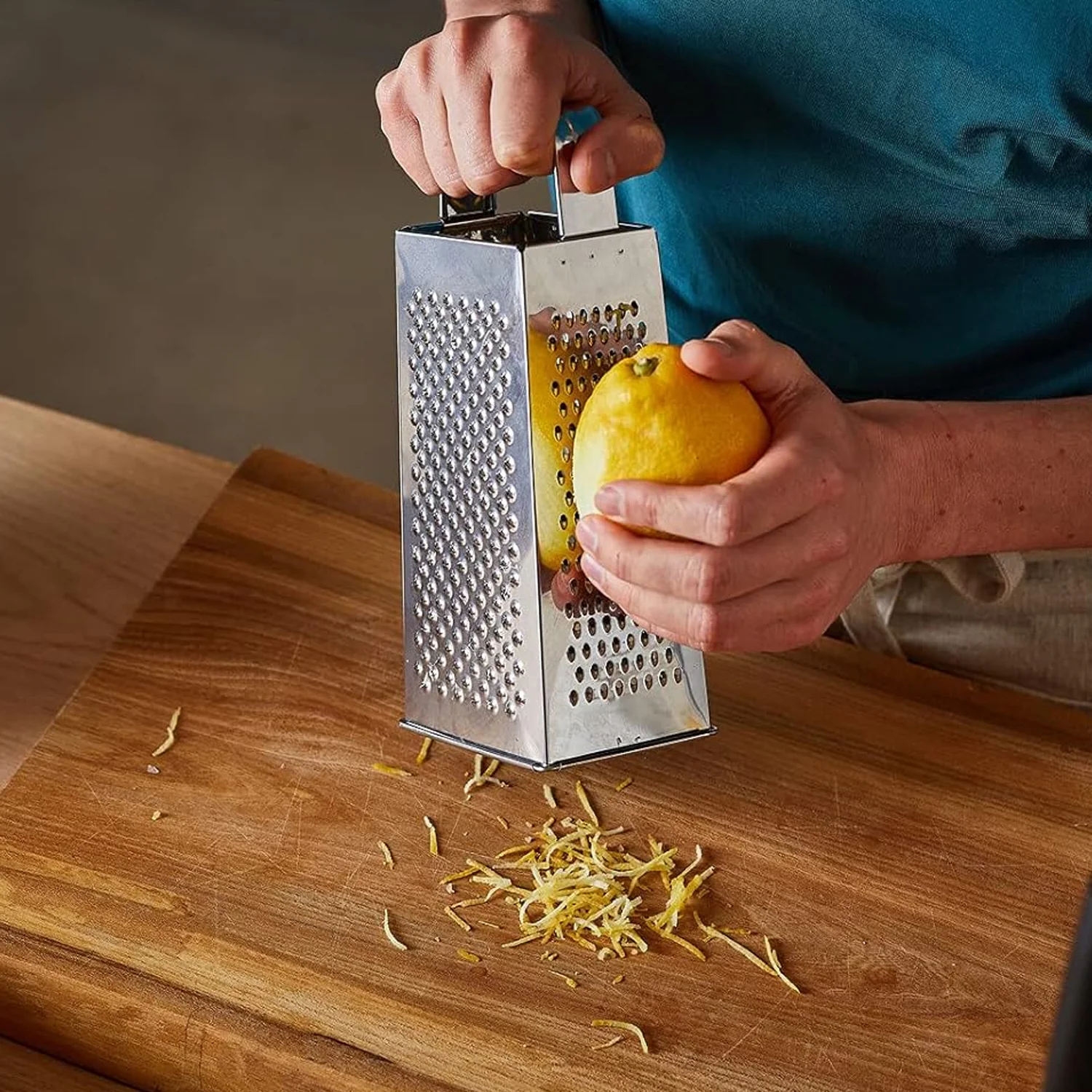 Supermom Premium 5-in-1 Stainless Steel Grater and Slicer - Image 8