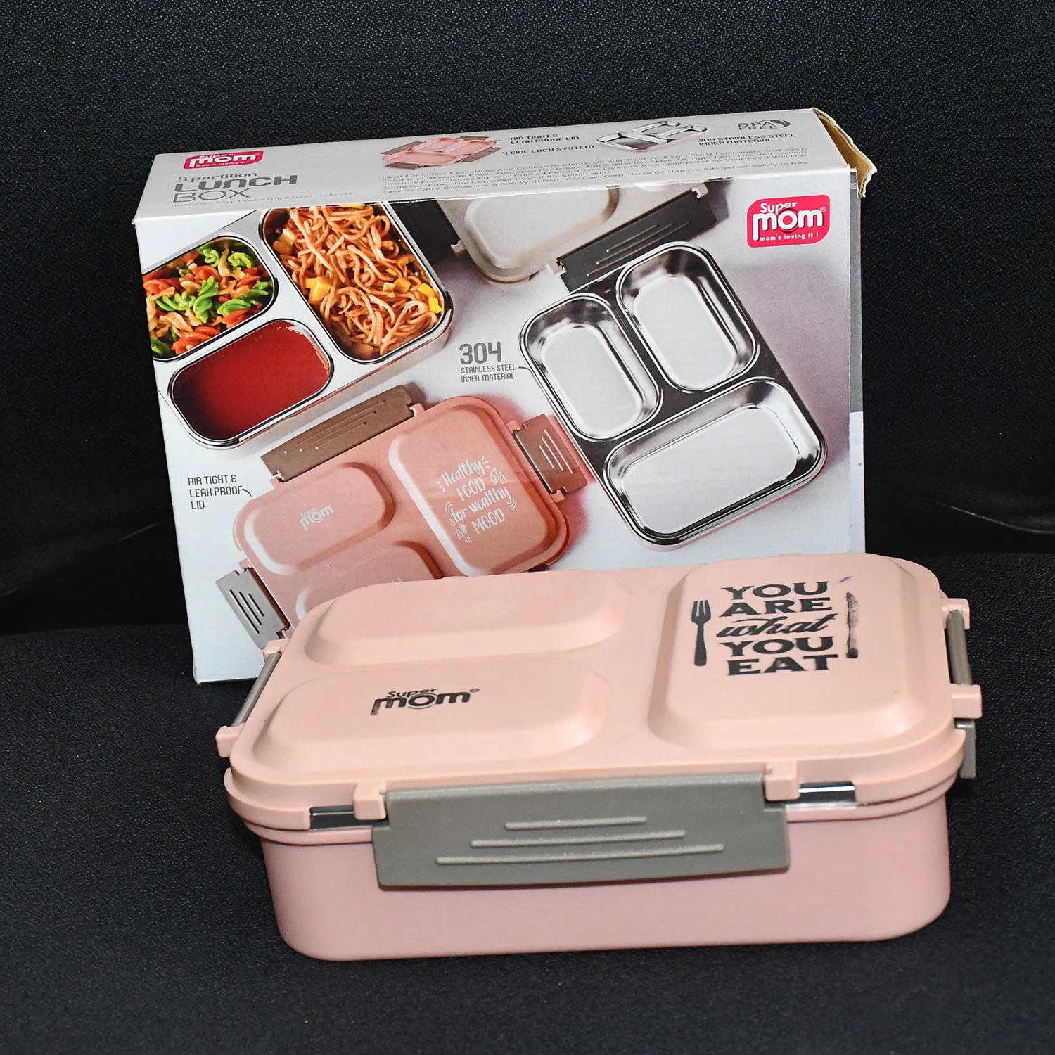 Supermom Premium Stainless Steel Inner Lunch Box (1 Pc) - Image 8