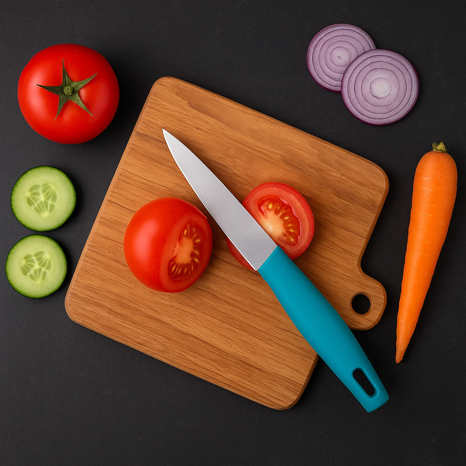 Supermom Premium Stainless Steel Kitchen Utility Knife, Chhari  (1 Pc) - Image 6
