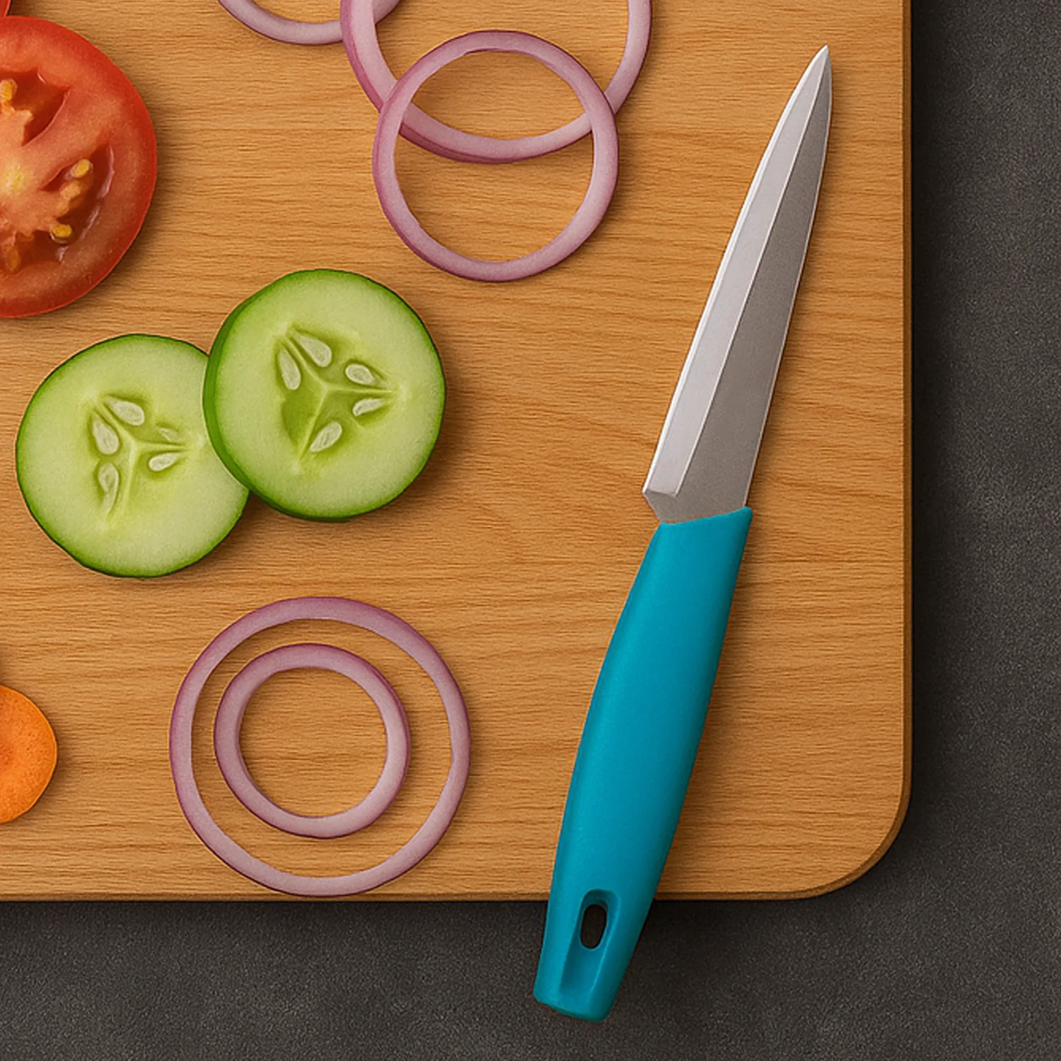 Supermom Premium Stainless Steel Kitchen Utility Knife, Chhari  (1 Pc) - Image 8