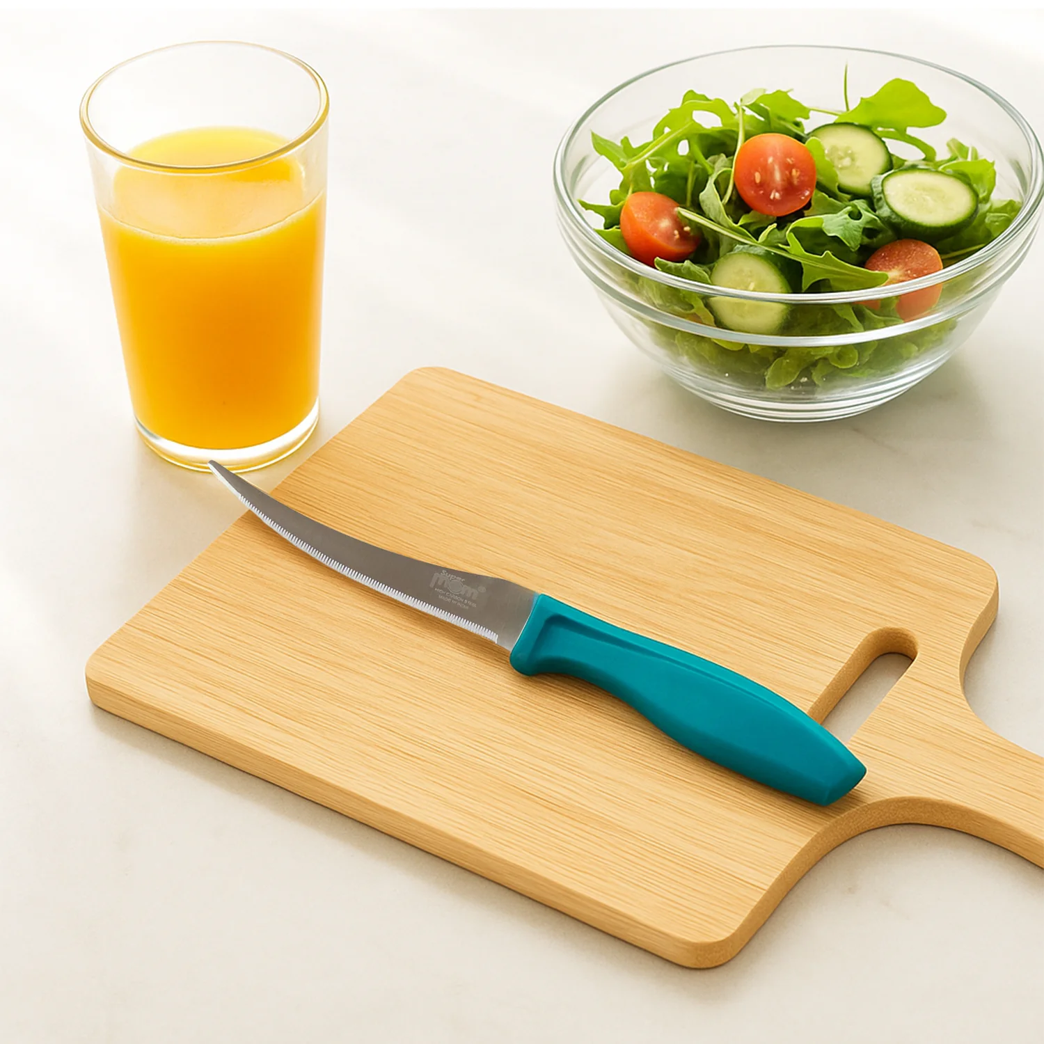 Supermom Premium Stainless Steel Tomato Knife, Chhari (1 Pc) - Image 4