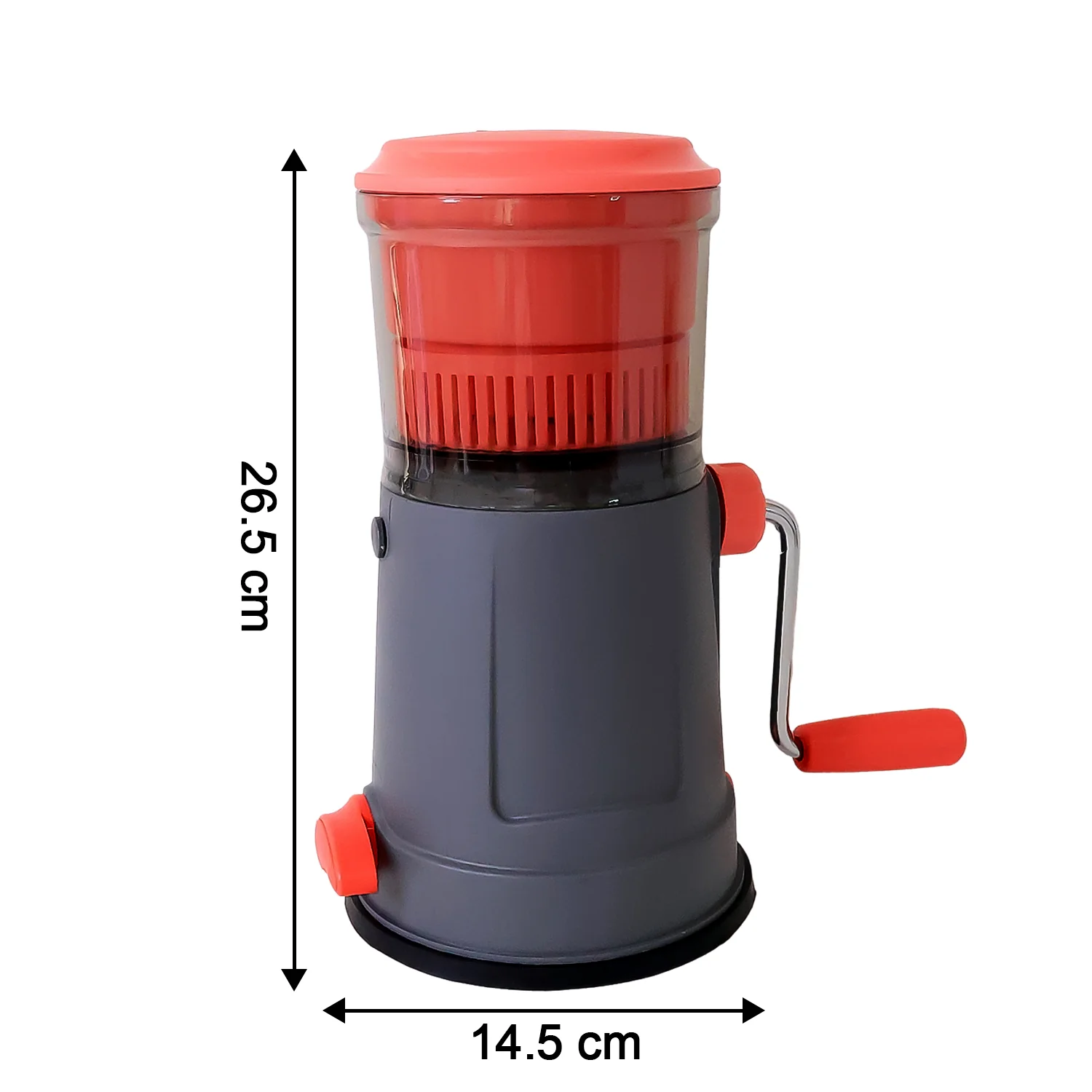 Supermom Pulpy Fruit Juicer with Extra Long Handle and Silicone Ring (1 Pc) - Image 4