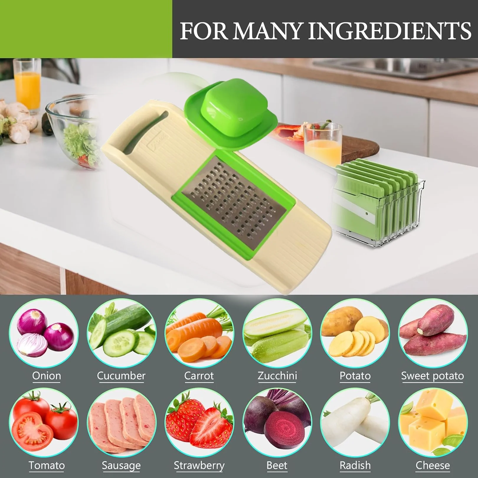 Supermom Quick 6-in-1 Multipurpose Slicer - Image 2