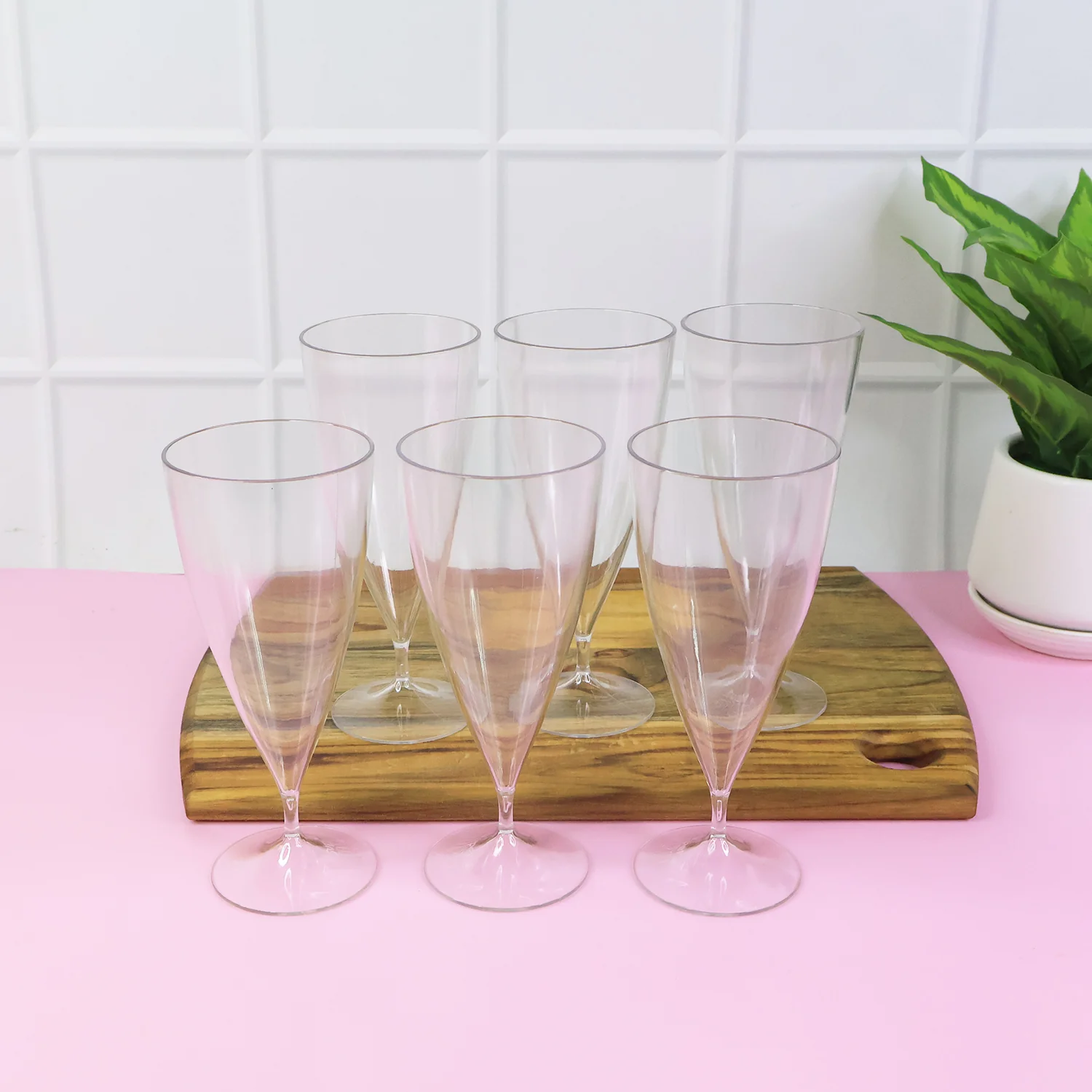 Supermom Plastic Shake Coco Glass Set (230ML / 6 Pc) - Image 3