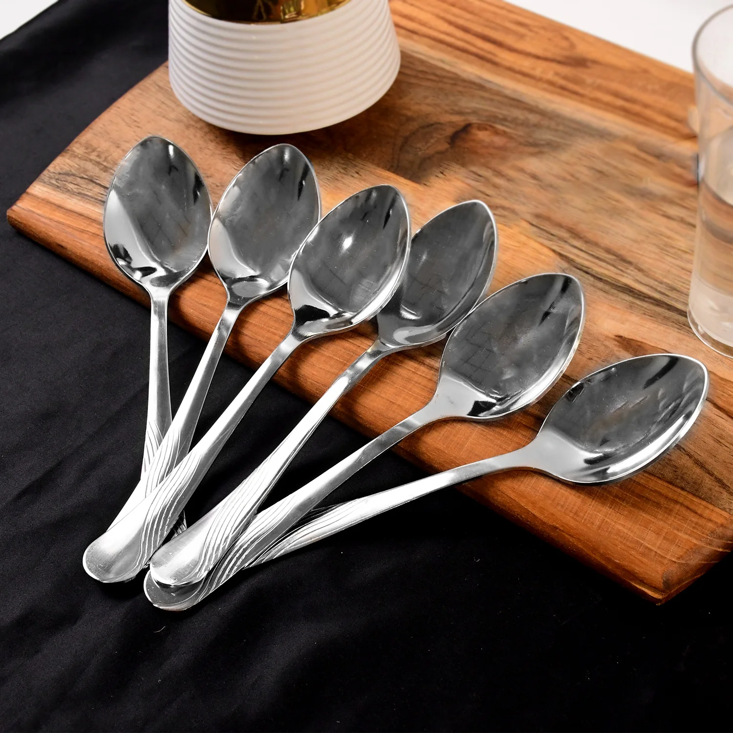 Supermom Stainless Steel Dining Spoons (6 Pc / Set) - Image 4