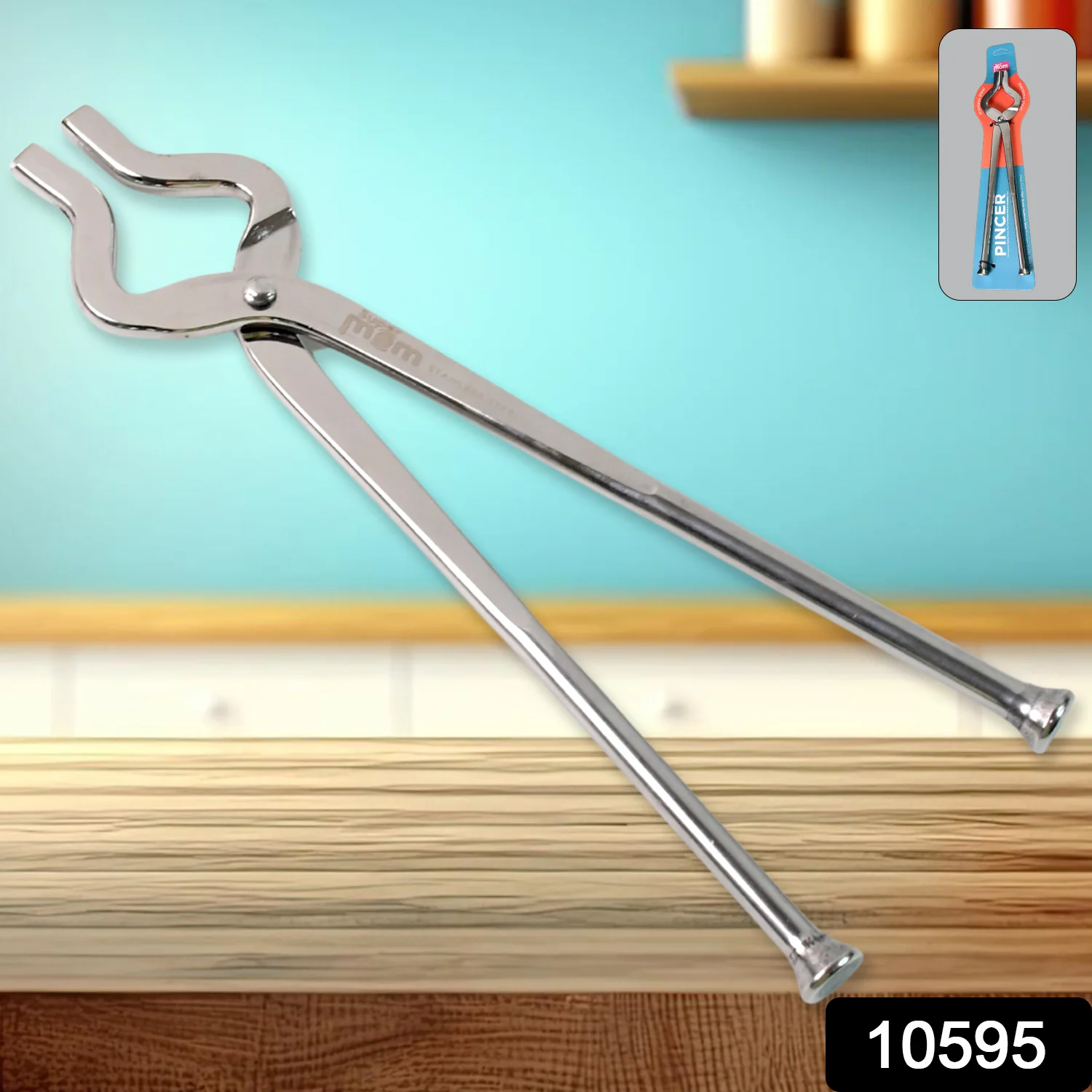 Supermom Stainless Steel Full Round Pincer - Image 2