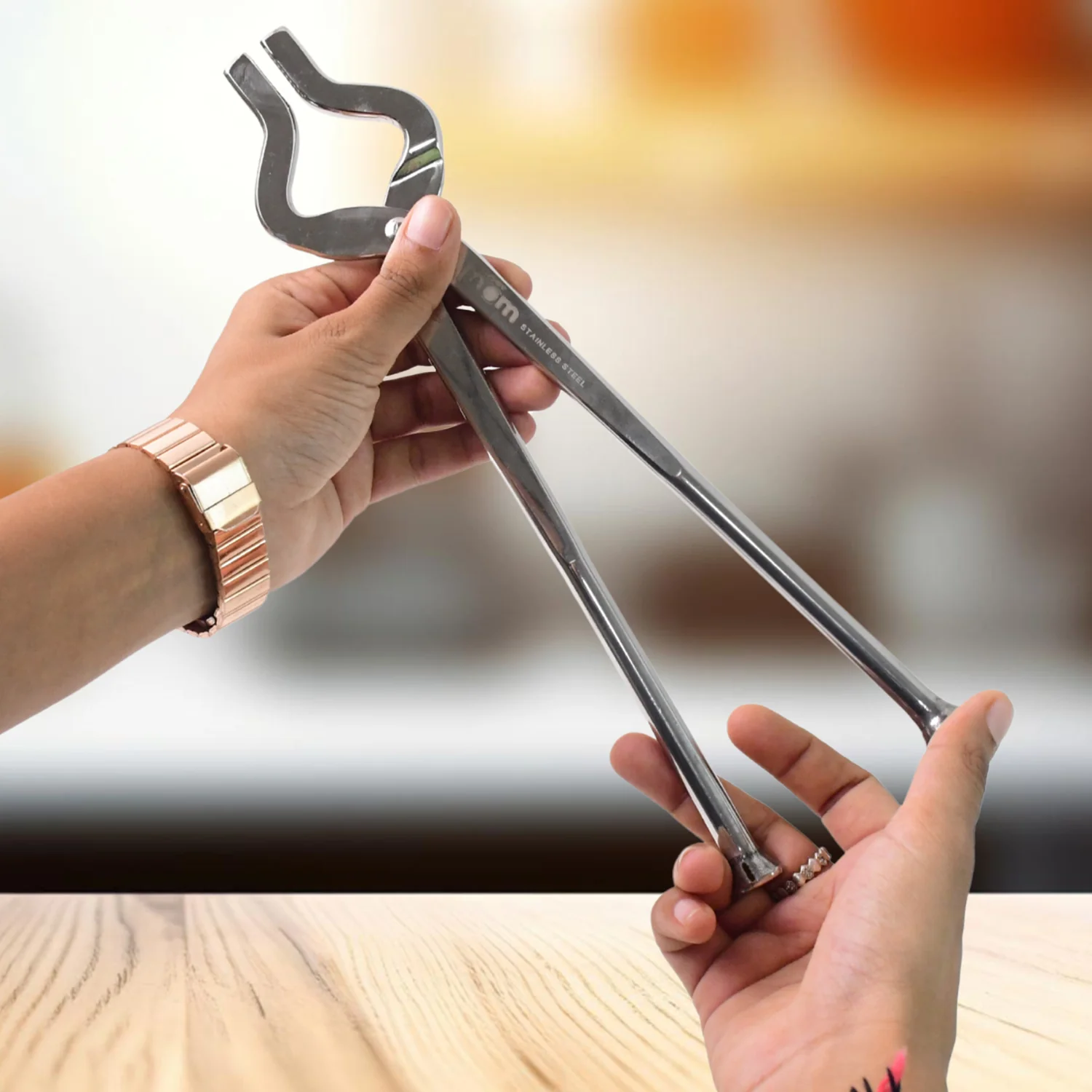 Supermom Stainless Steel Full Round Pincer - Image 3