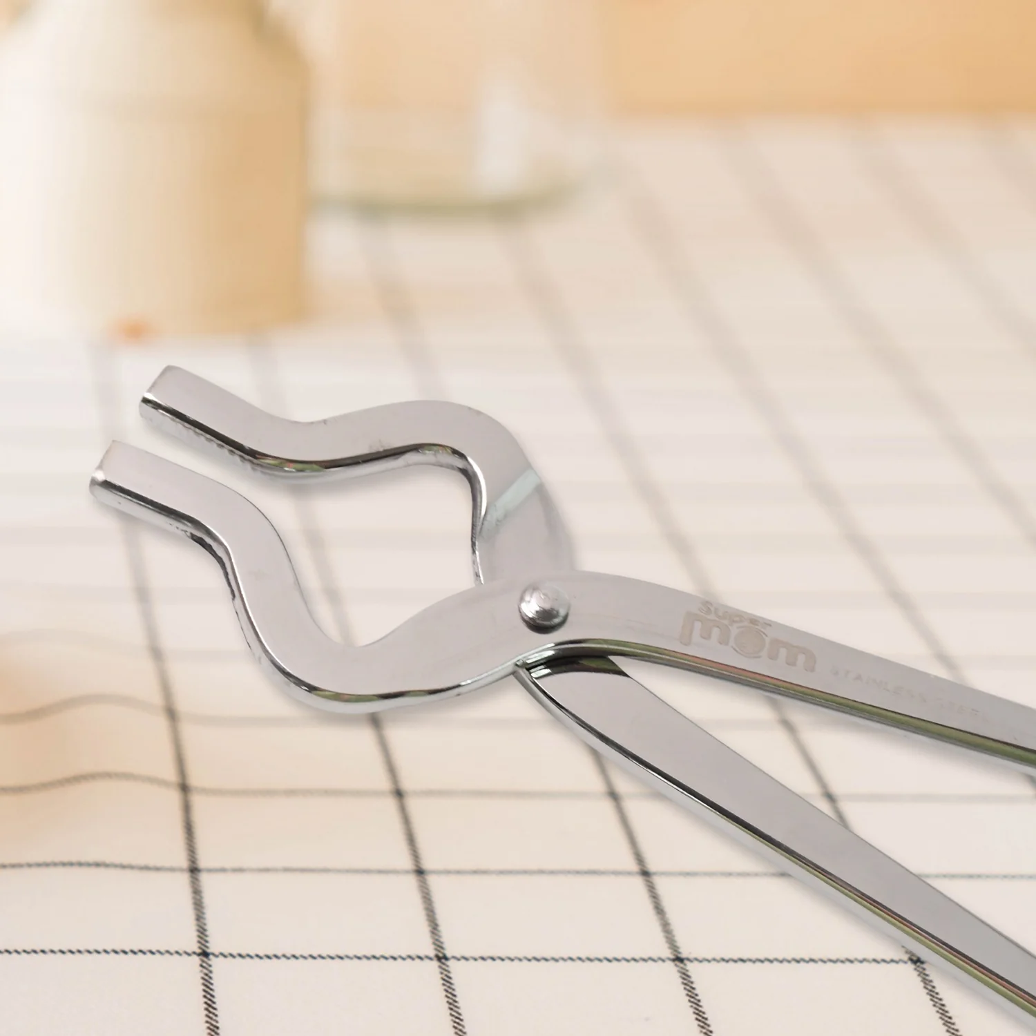 Supermom Stainless Steel Full Round Pincer - Image 4