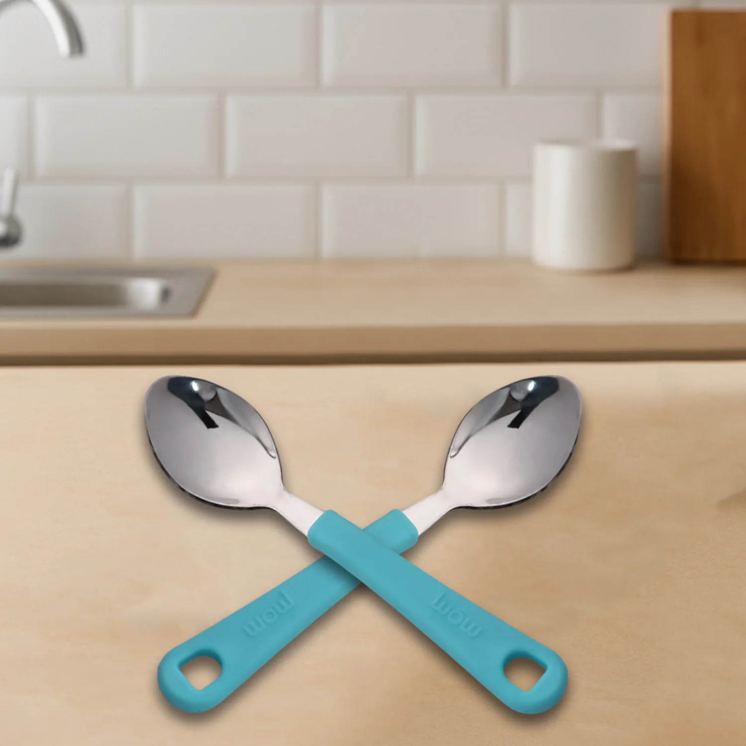 Supermom Stainless Steel Tea Spoon (6 Pc Set) - Image 7