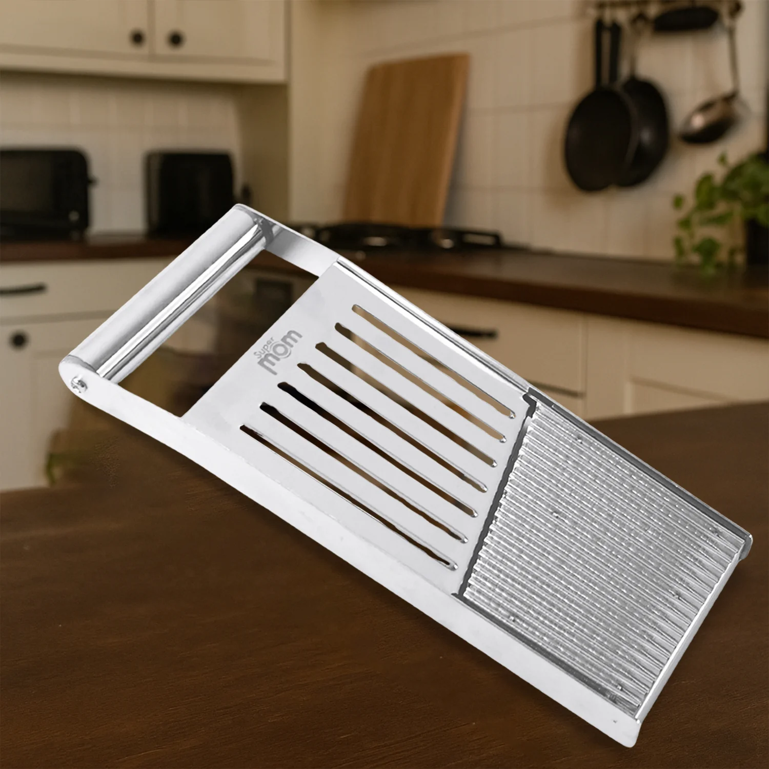 Supermom Stylish Stainless Steel Vegetable & Fruit Slicer - Image 4