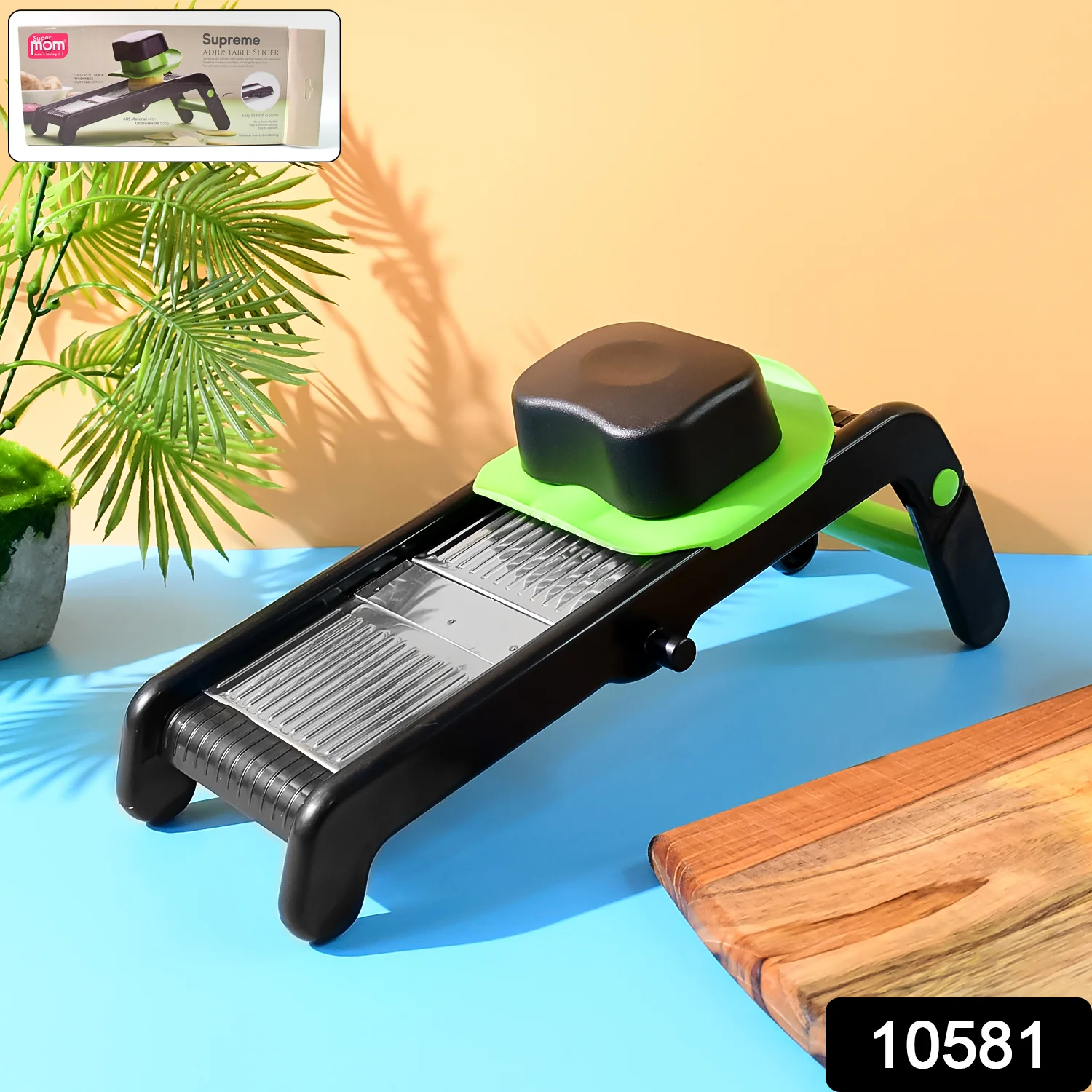 Supermom Supreme Adjustable Slicer with Stainless Steel Blades - Image 2
