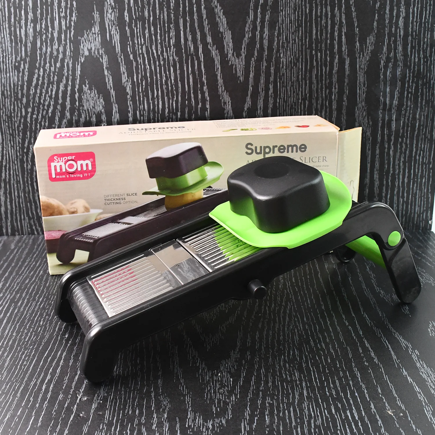 Supermom Supreme Adjustable Slicer with Stainless Steel Blades - Image 7