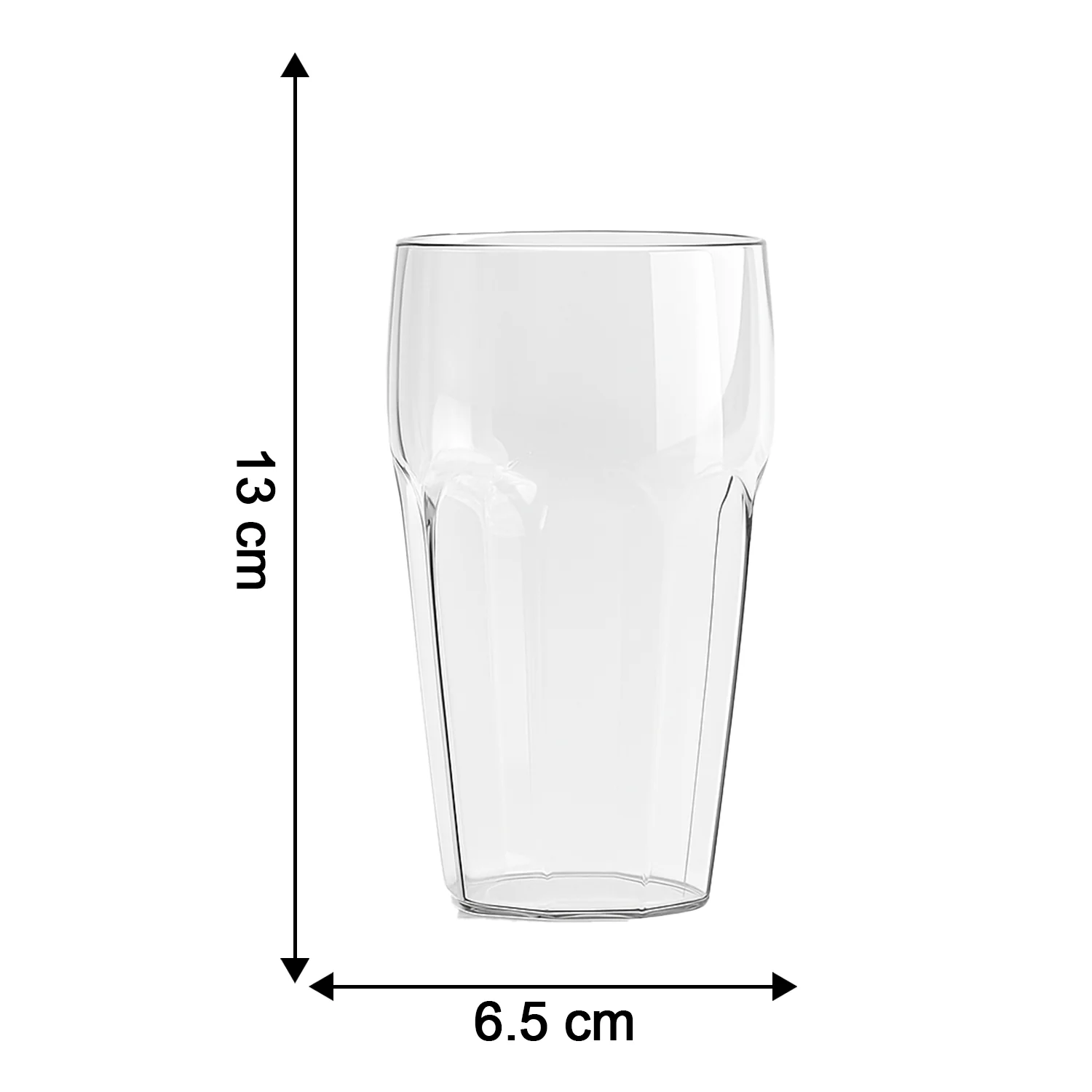 Supermom Transparent Smoothy Glass Set (Approx 300ML / 6 Pc) - Image 7