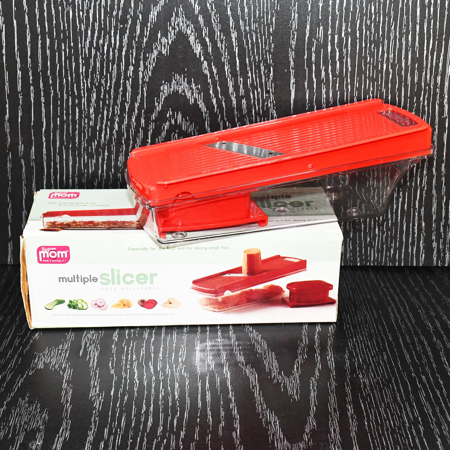 Supermom Vegetable and Dry Fruit Multiple Slicer (1 Pc) - Image 6